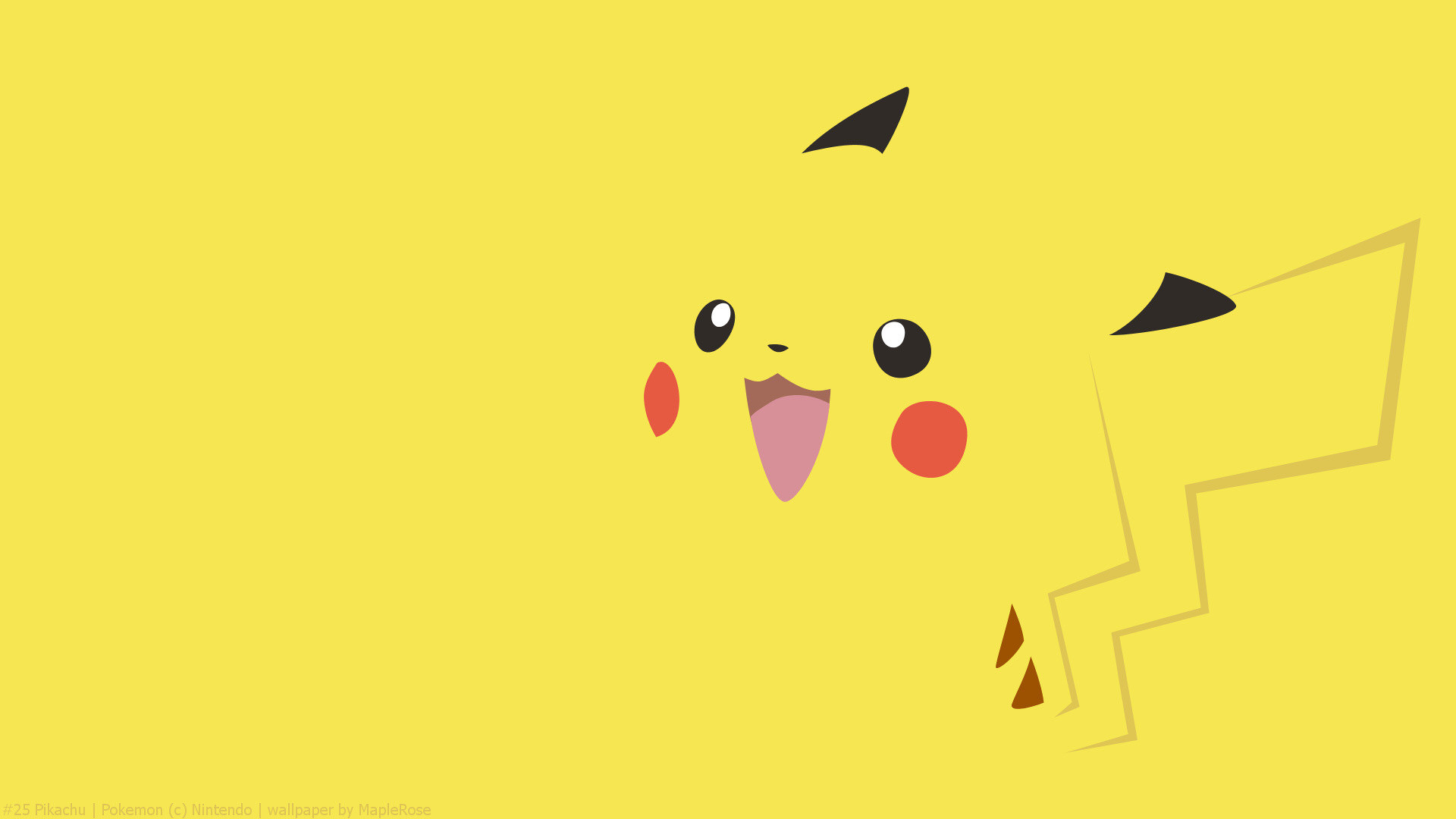 1920x1080 Video Game - PokÃ©mon Yellow: Special Pikachu Edition Pikachu Wallpaper