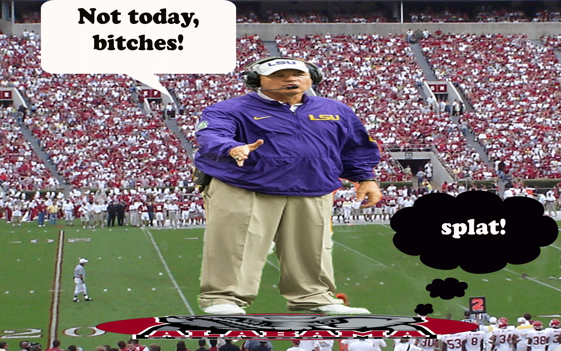 1920x1200 Not Today LSU Tigers Funny Desktop Computer Wallpaper Background And  Animated GIF