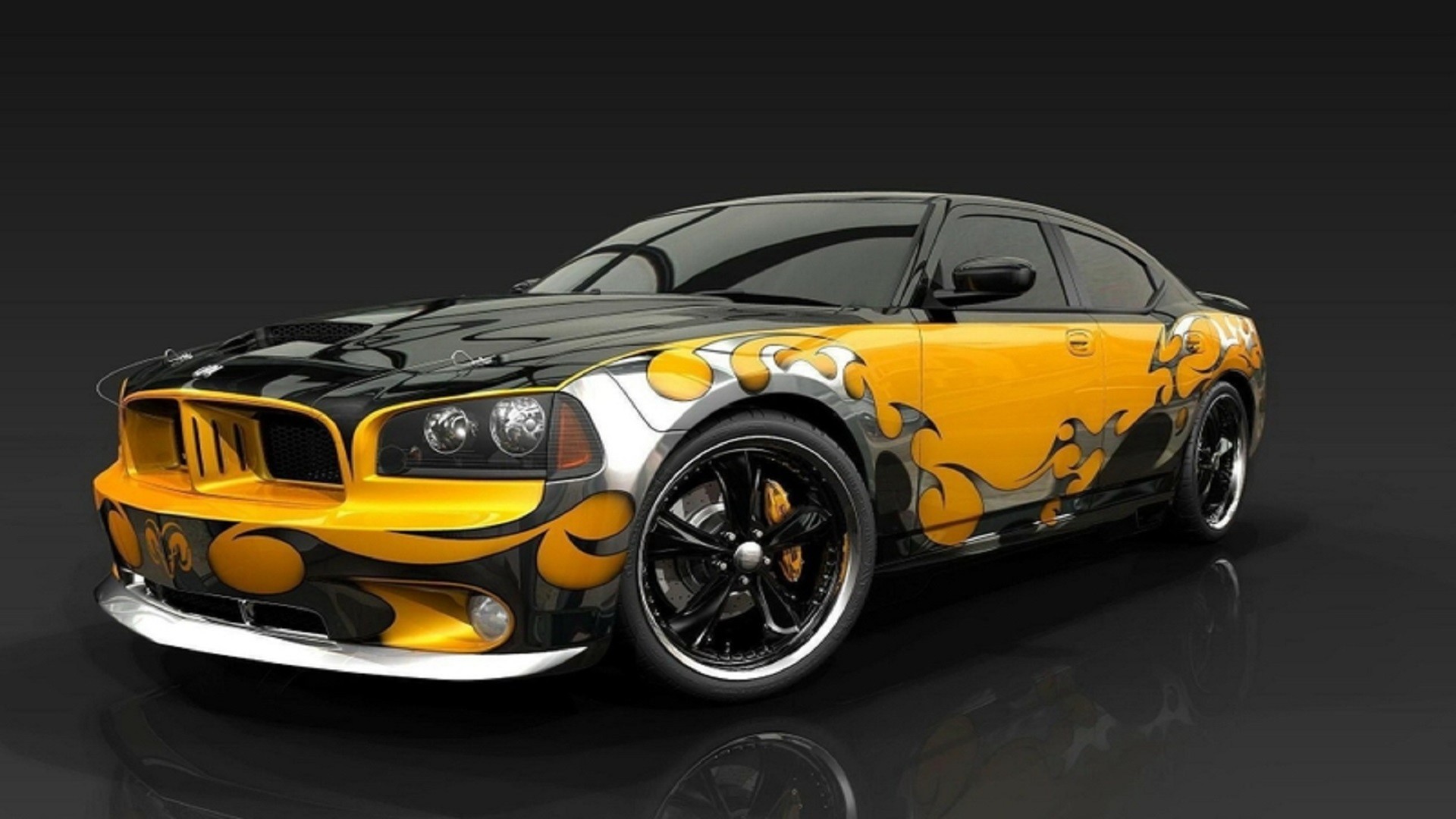 1920x1080 cars muscle cars creative dodge challenger dodge charger 1920x1200 free-hd- wallpapers-for