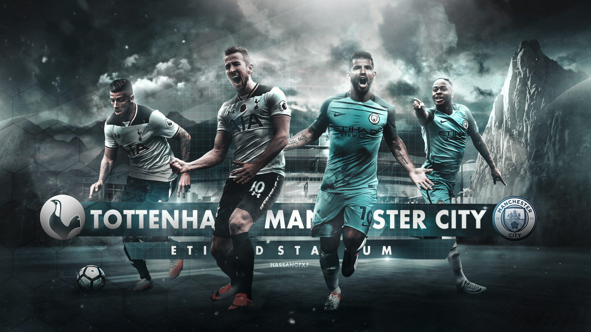 1920x1080 Backgrounds Of Manchester City Tottenham Matchday Wallpaper By .