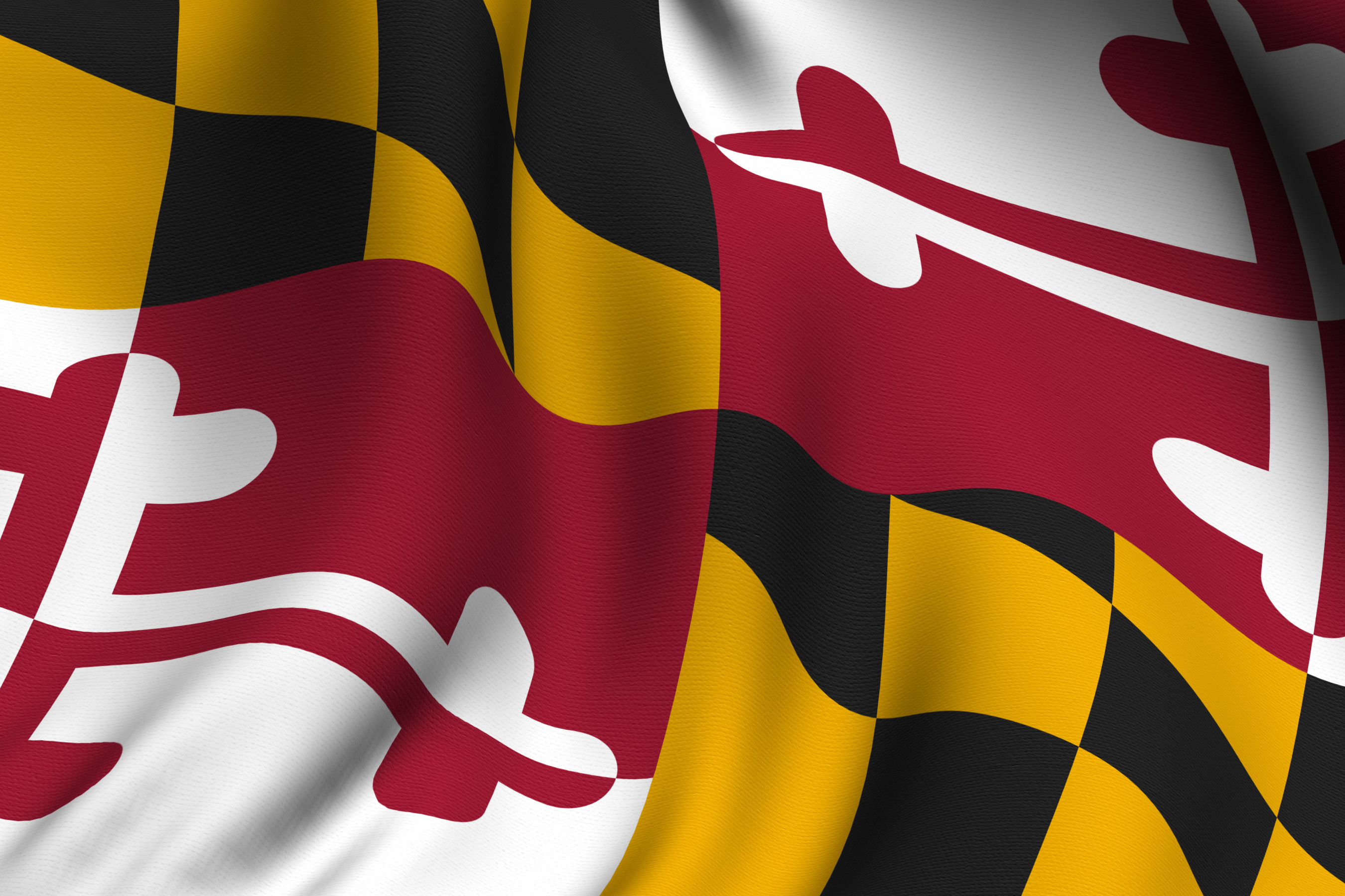 Maryland Flag Wallpaper.