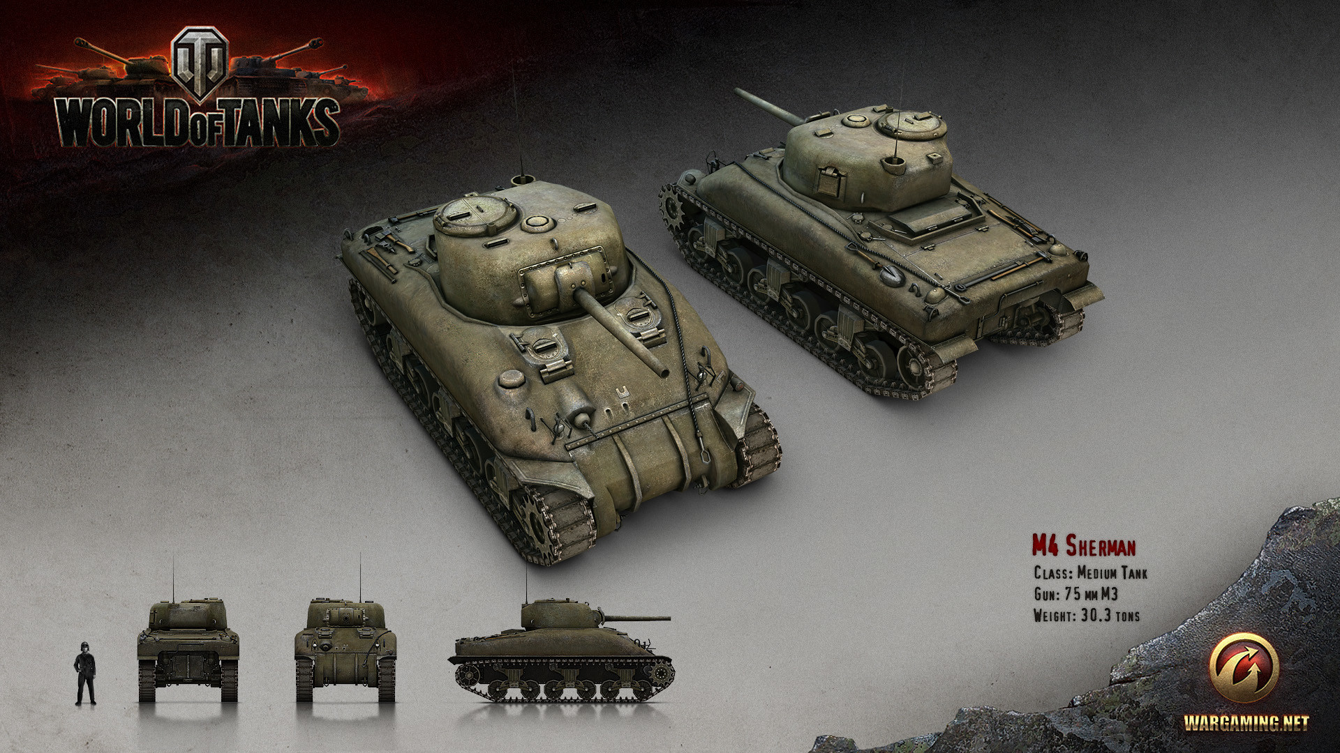 1920x1080 M4 Sherman. 1920x1200 ...