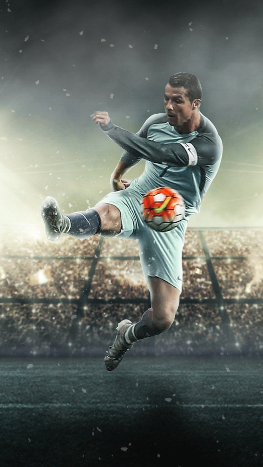 1080x1920 Cristiano Ronaldo Football iPhone Wallpaper