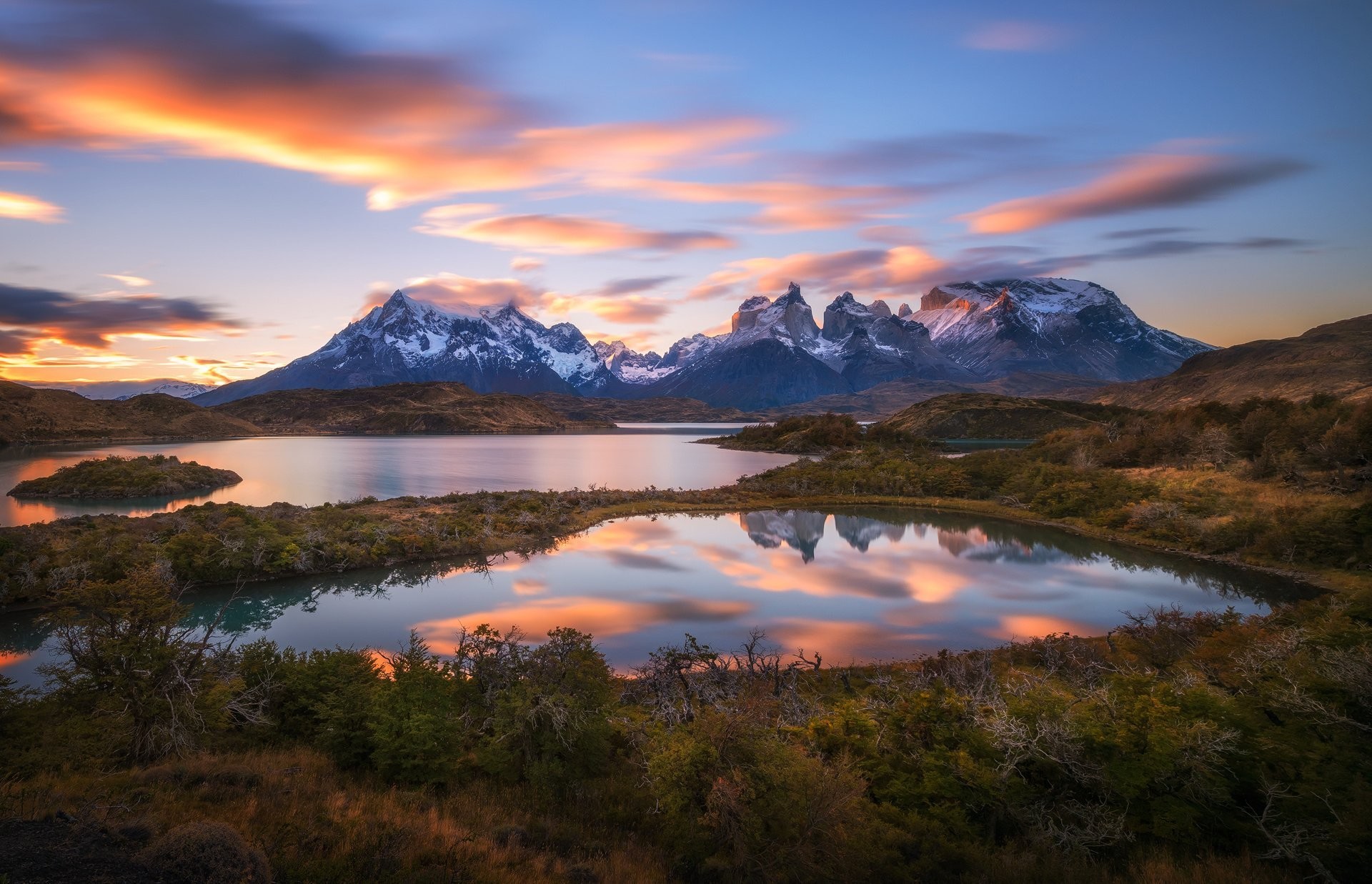 1920x1237 ... south america patagonia andes mountains clouds HD wallpaper ...