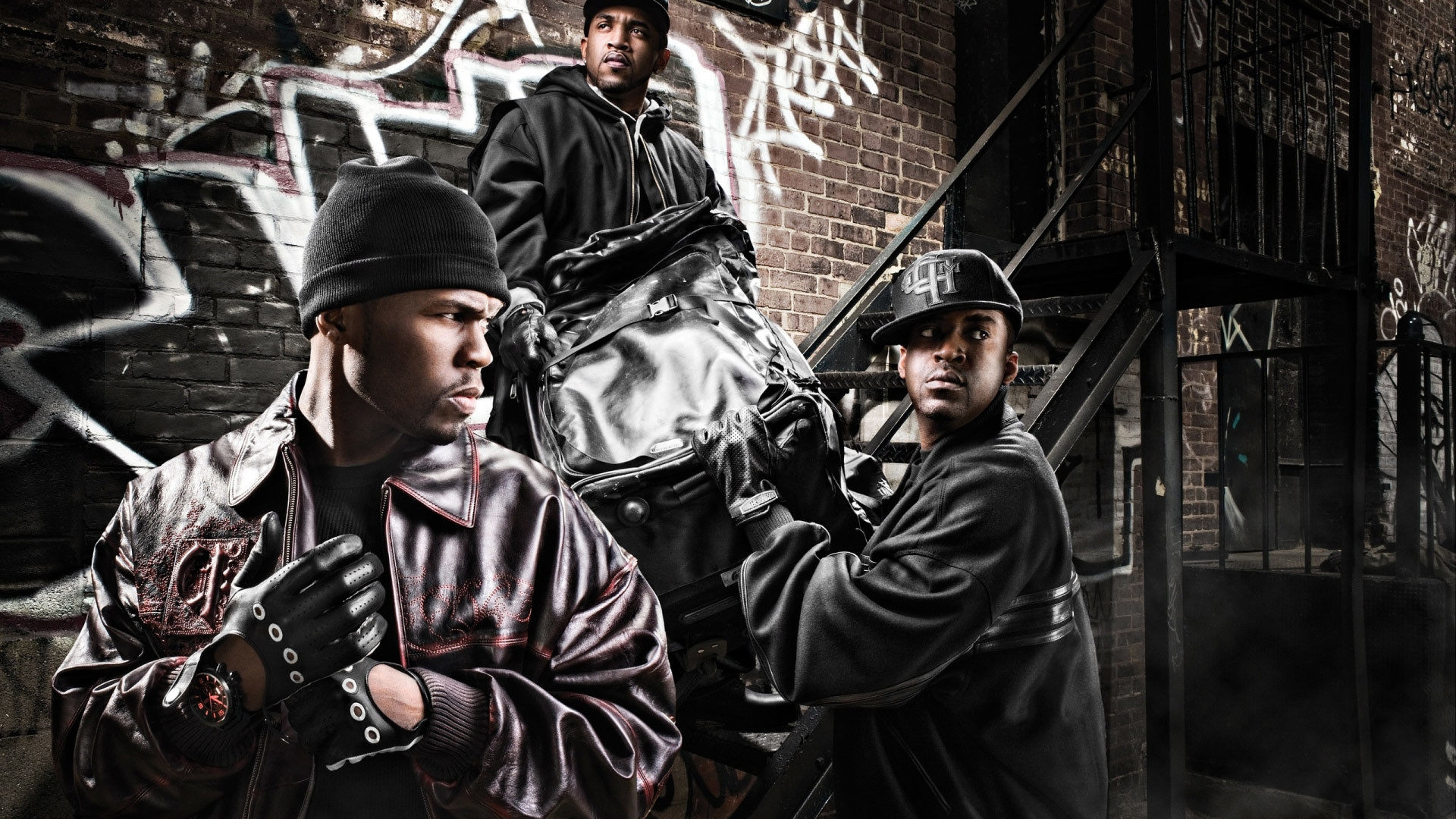 1920x1080 ... wallpaper G-UNIT 50-CENT gangsta rap rapper hip hop unit cent lloyd  banks h ...