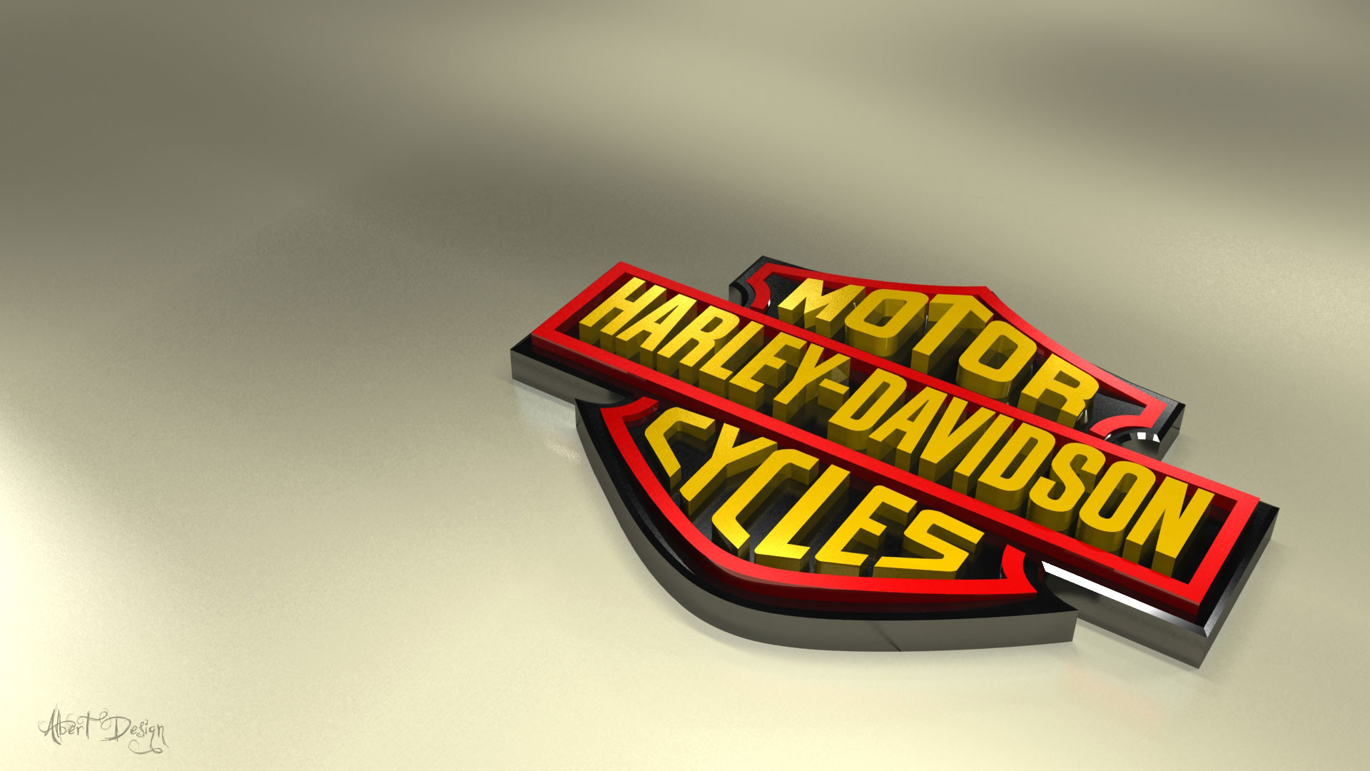 1920x1080 Logo-Harley-Davidson-Background