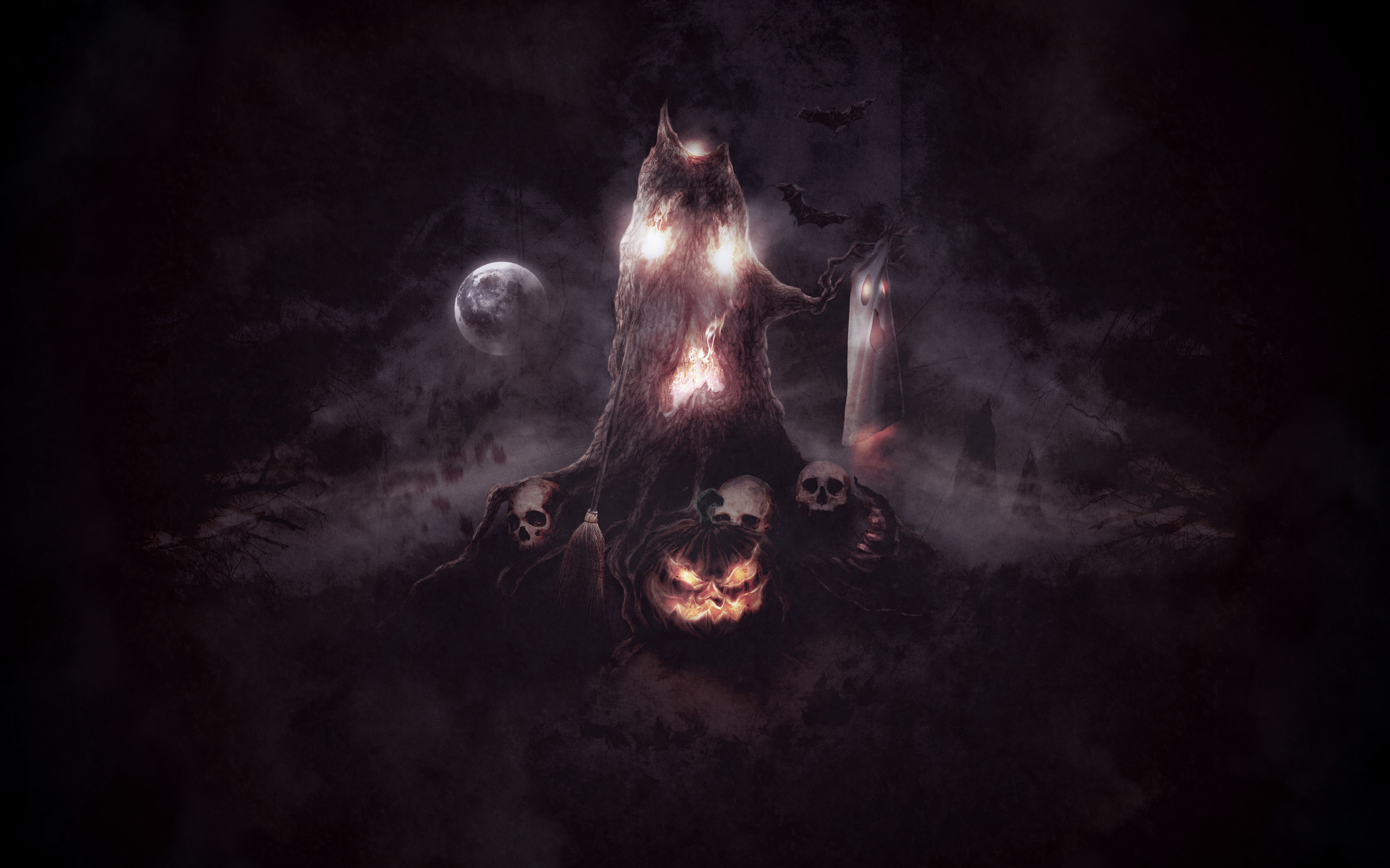 2560x1600 Awesome Scary Animated Halloween Wallpapers in High Quality, Yiannis  Commings