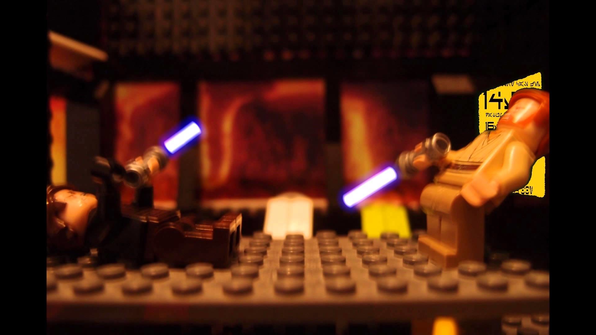 1920x1080 StarÃ½ Lego Star Wars Anakin vs Obiwan part III alebo ako to malo pÃ´vodne byÅ¥