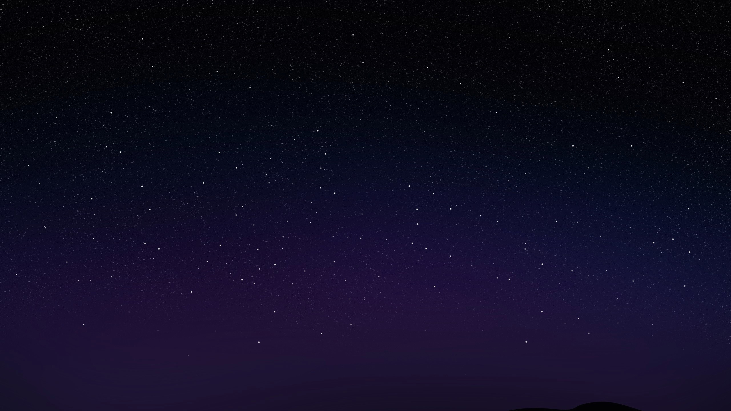 2560x1440 Starry Night desktop wallpaper