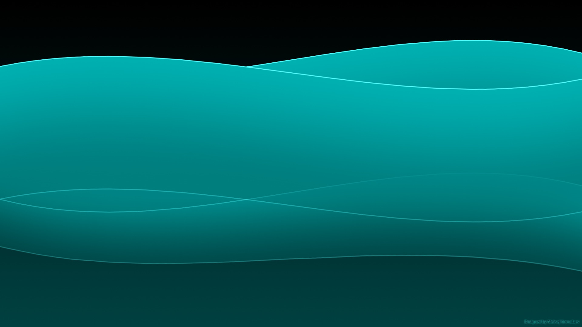1920x1080 Turquoise And Black Wallpaper - Desktop Backgrounds