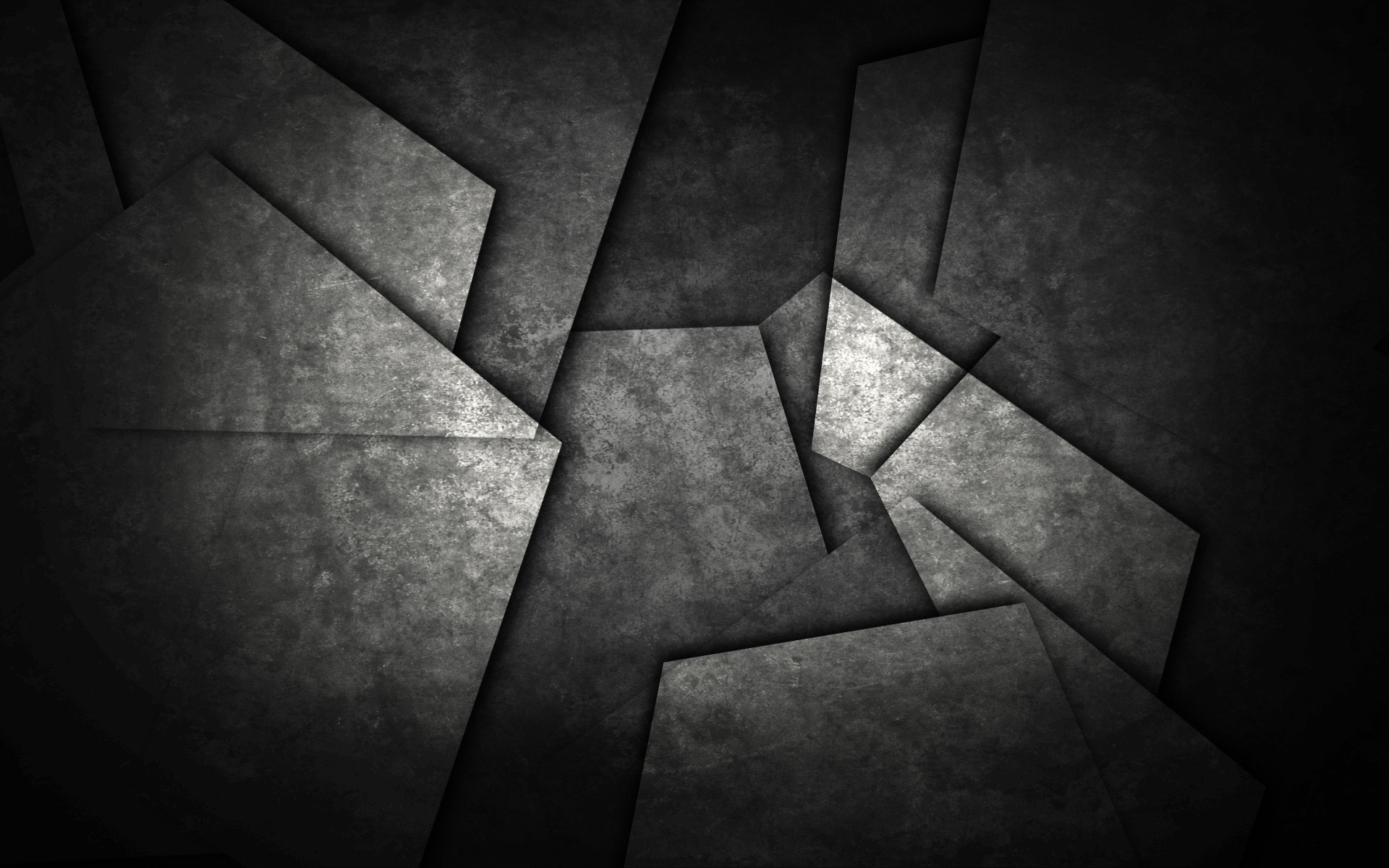 1920x1200 Geometric shapes, shapes, greys and textures. Love this wallpaper!