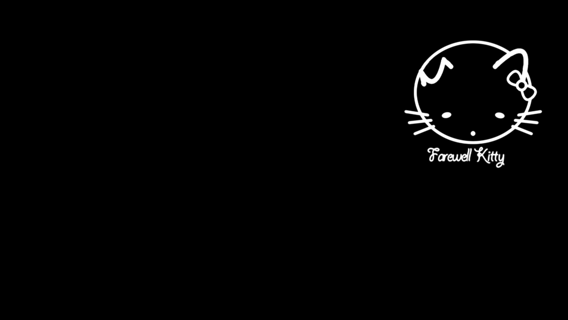 1920x1080 Images For > Hello Kitty Black And Pink Wallpaper