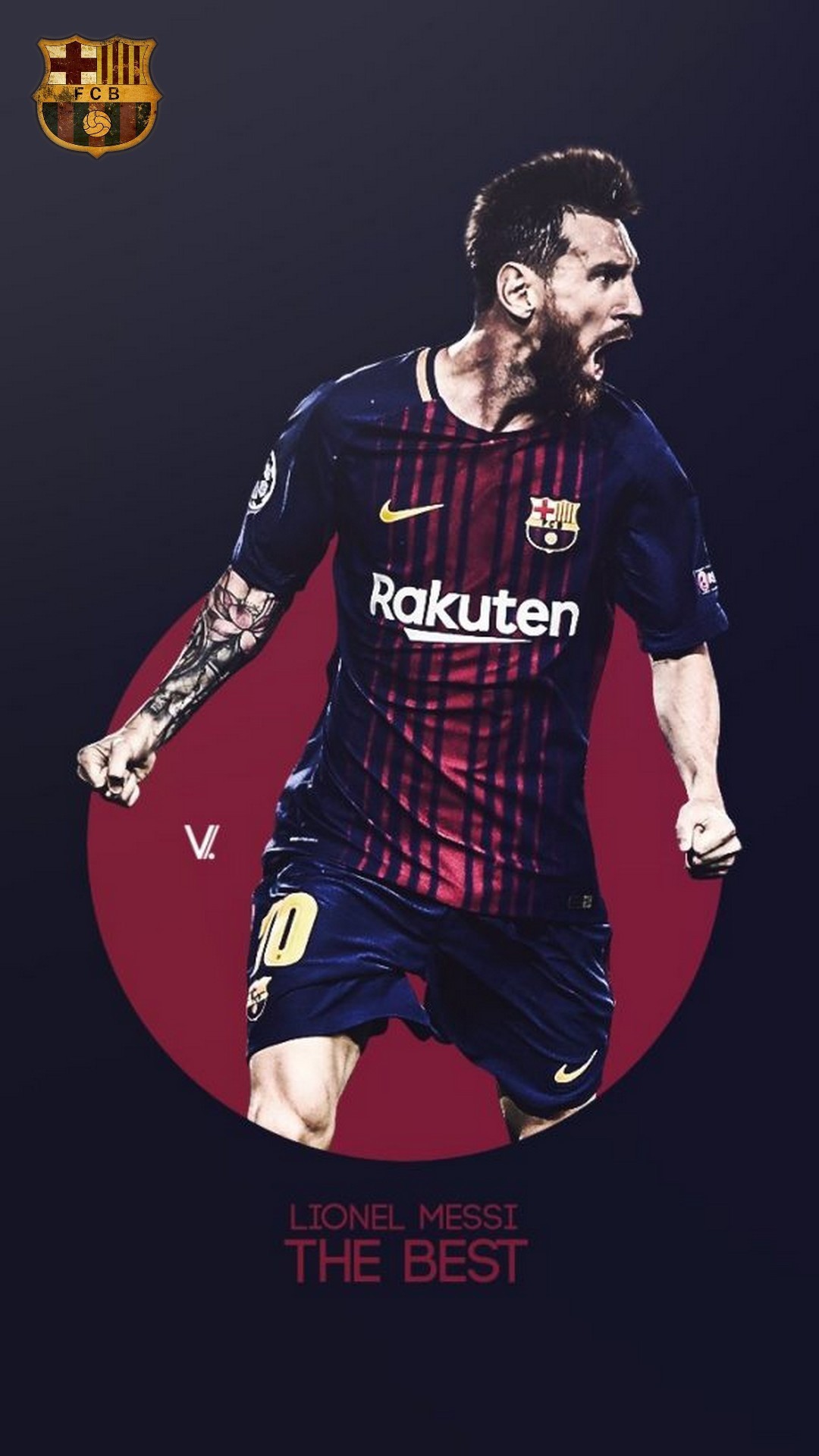 1080x1920 Wallpaper Lionel Messi Barcelona iPhone with resolution  pixel.  You can make this wallpaper for