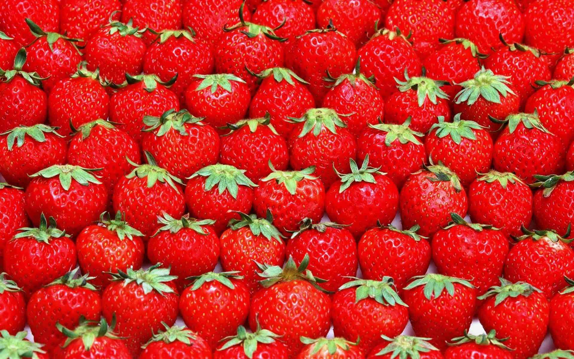 1920x1200 Fruits Strawberries Red 3D Nature Wallpaper HD 1080p Free Download