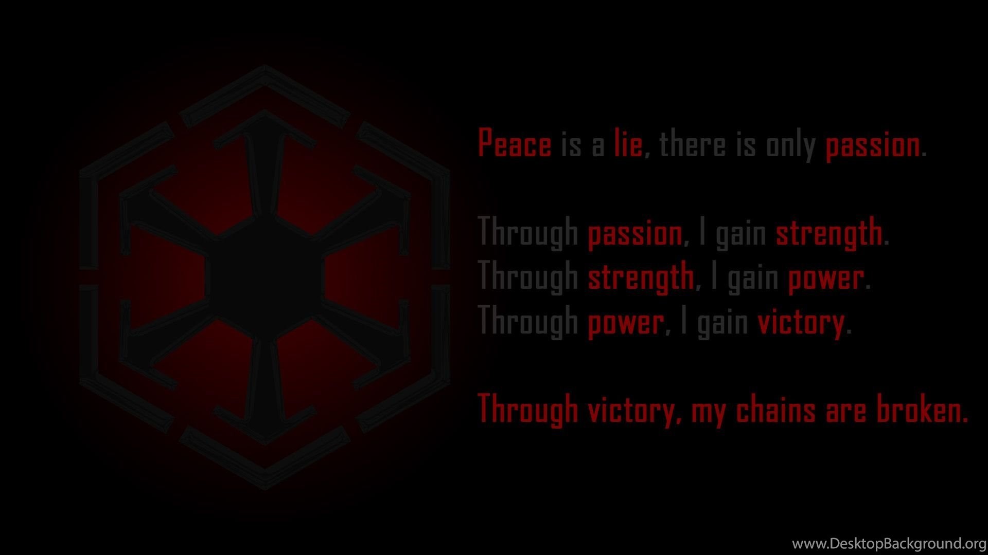 1920x1080 Star Wars Wallpapers With Sith Code