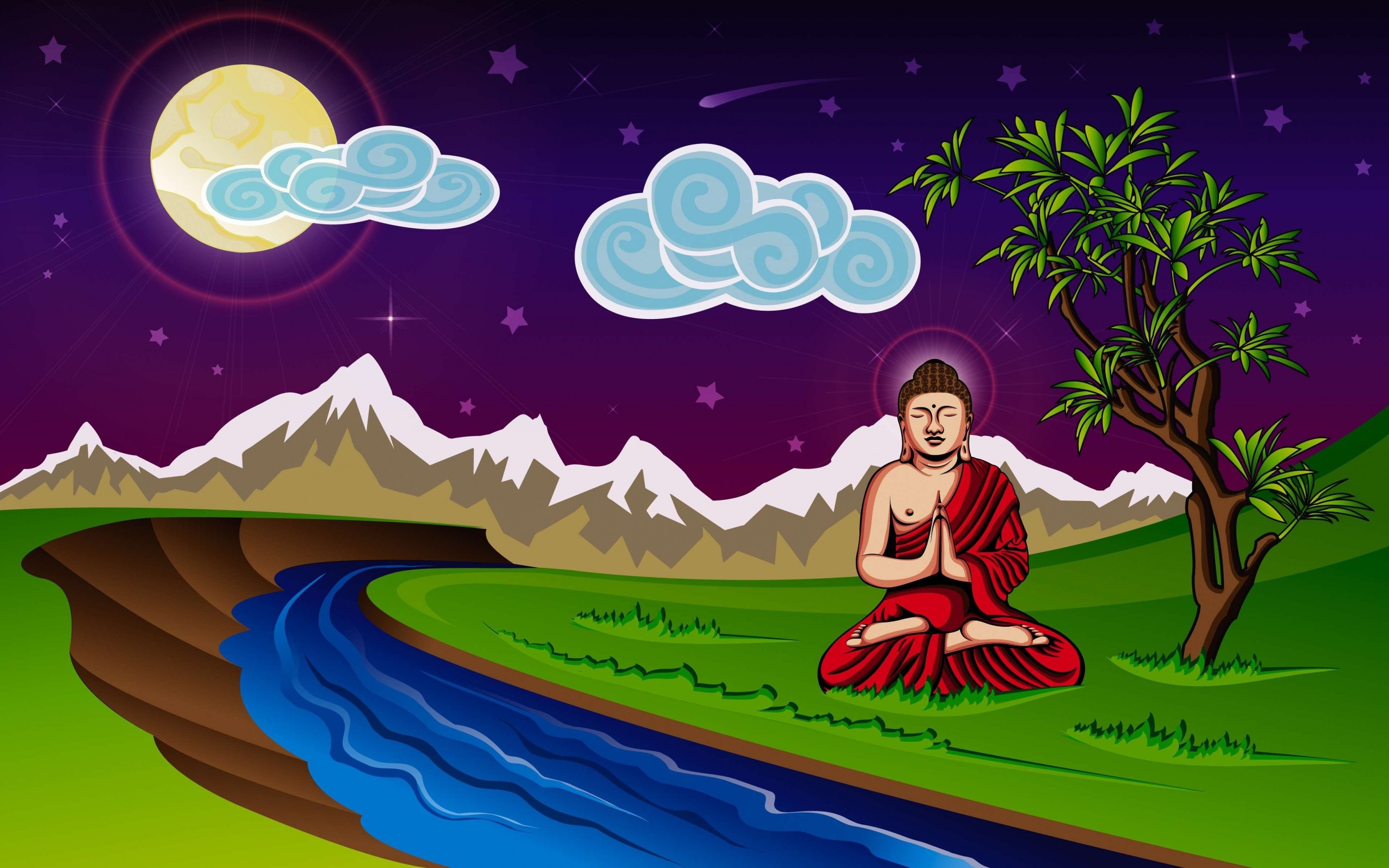 3000x1875 Wallpapers Backgrounds - Buddhism Wallpapers Religious Desktop Backgrounds