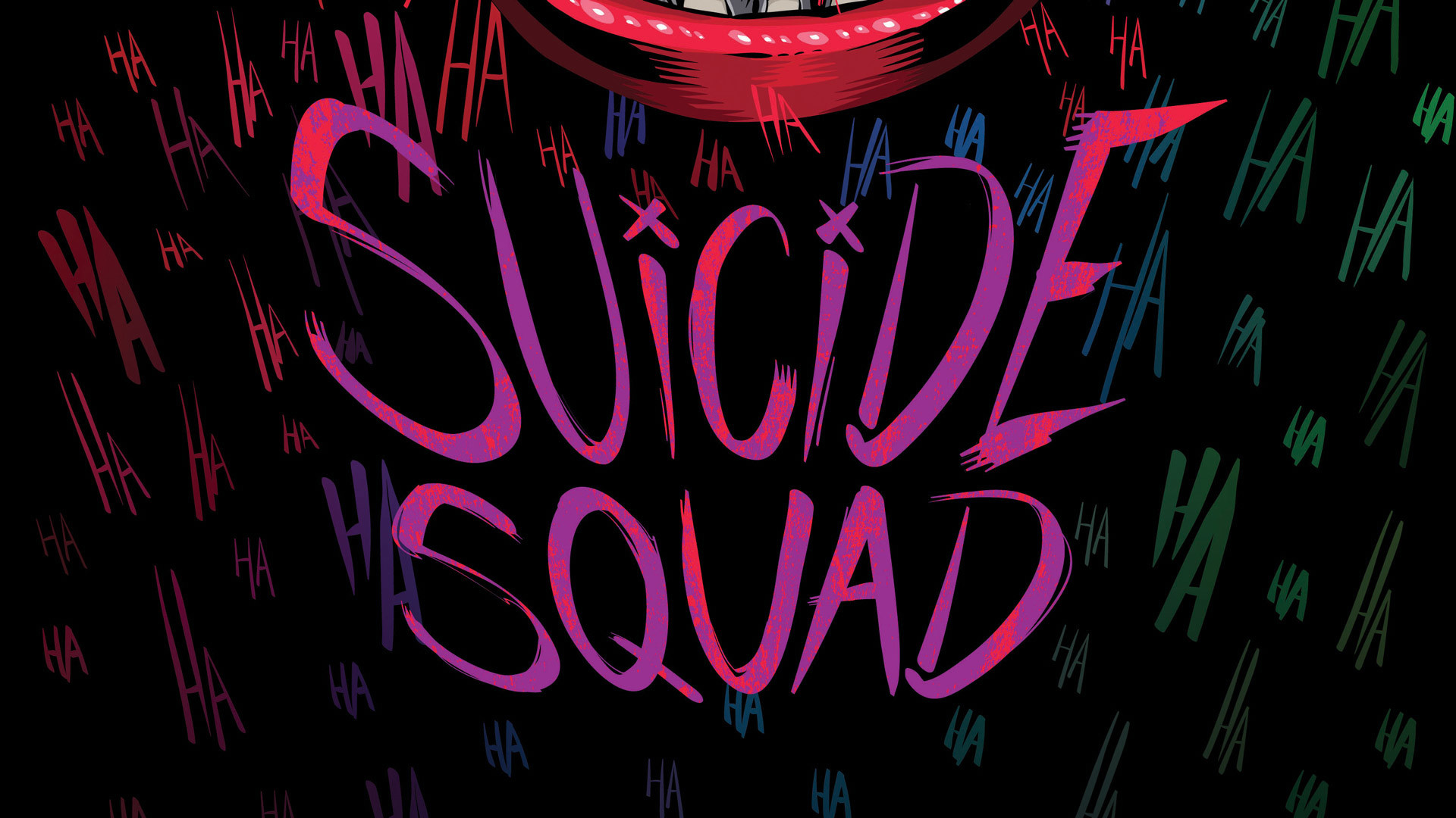 1920x1080 Suicide Squad Typography