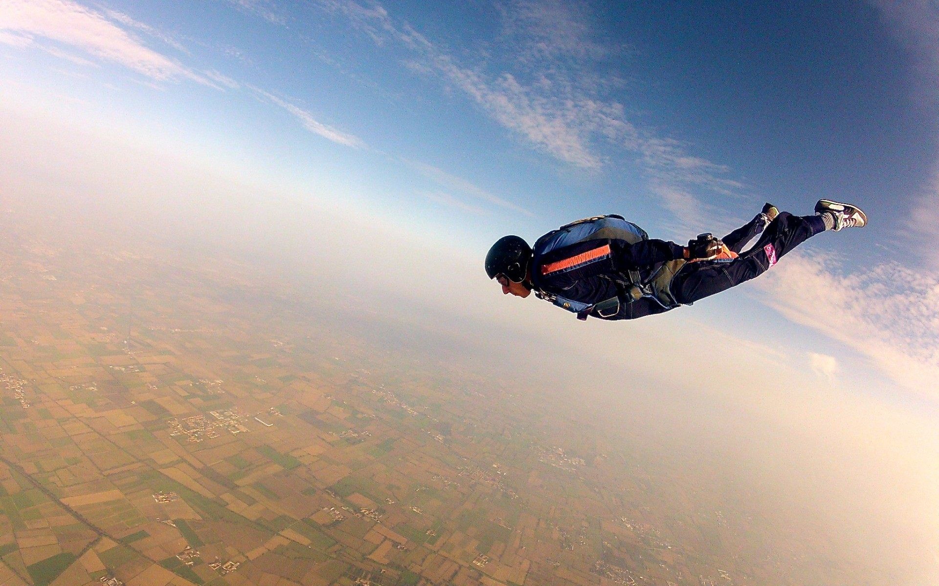 1920x1200 ... parachuting skydiver extreme sports wallpaper for desktop ...