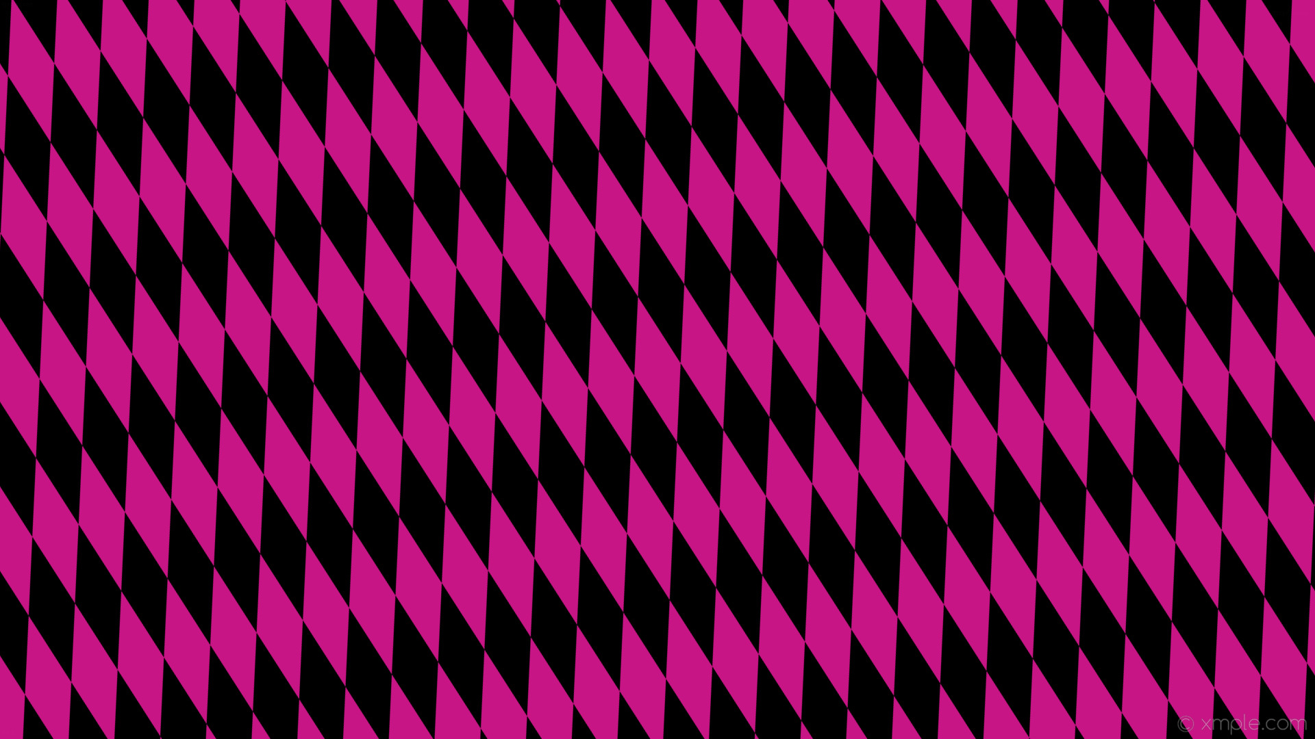 1920x1080 wallpaper lozenge rhombus black pink diamond medium violet red #c71585  #000000 105Â° 220px