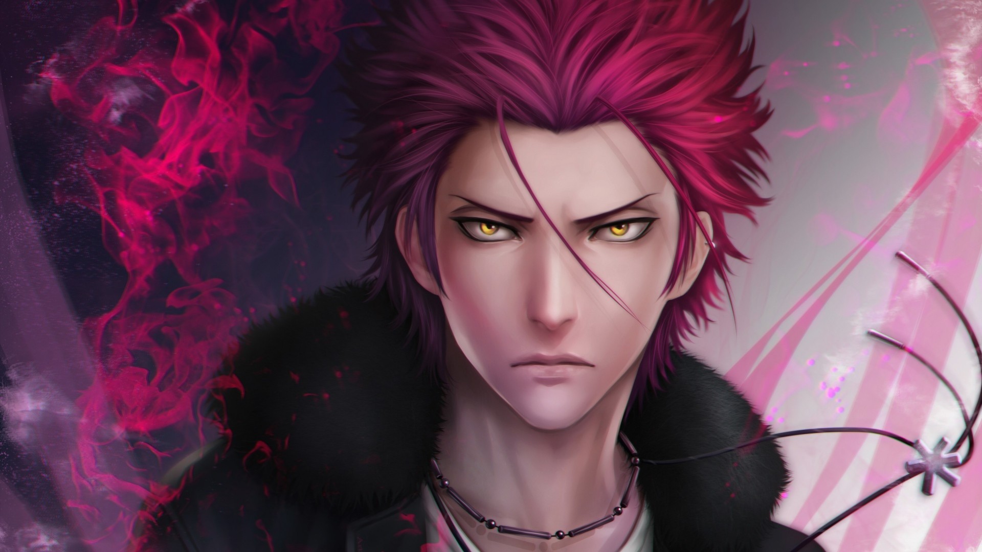 1920x1080  Wallpaper suoh mikoto, project k, anime, guy