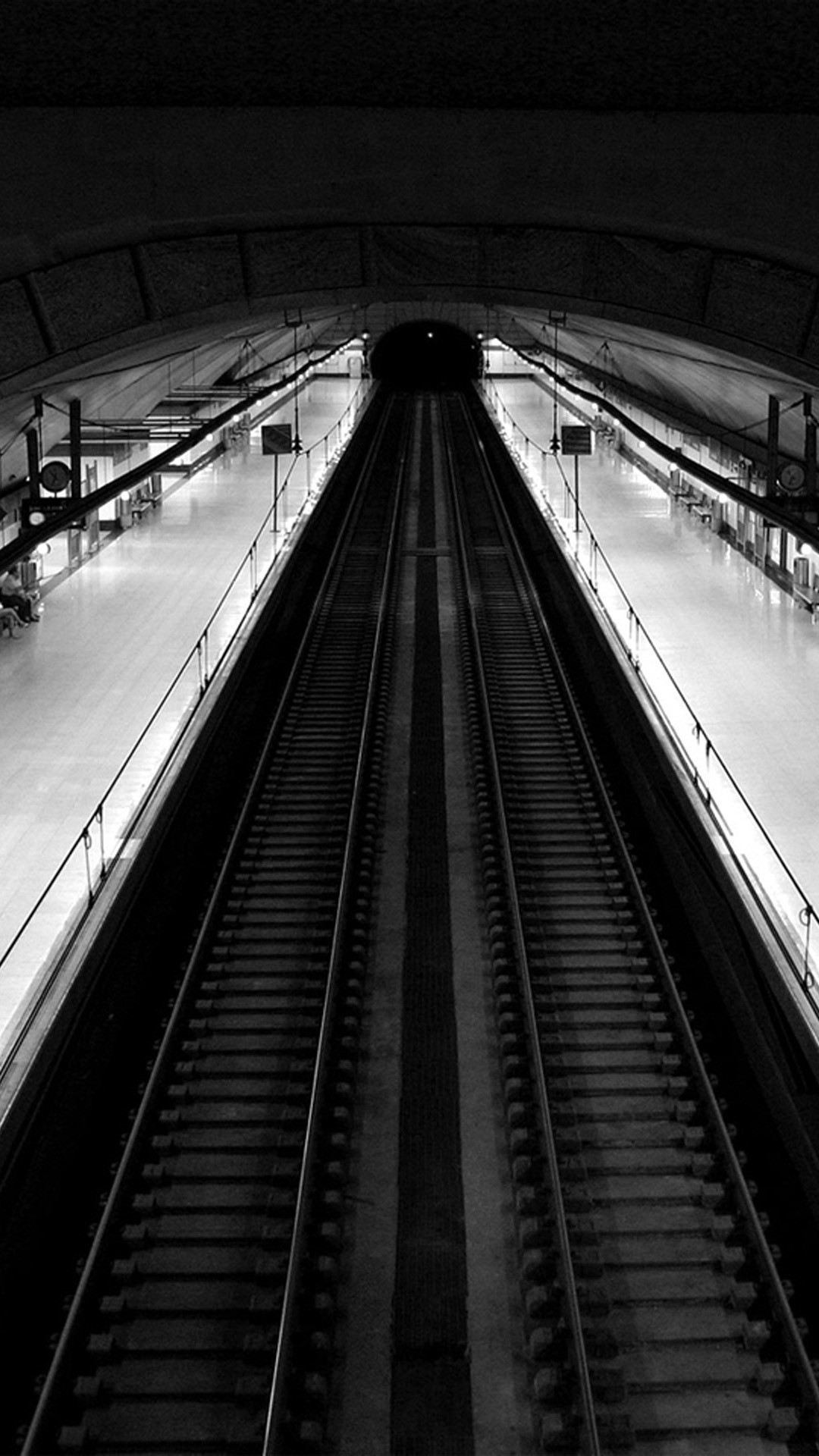 1080x1920 ... Madrid Subway Black And White Top View iPhone 7 Plus HD Wallpaper ...