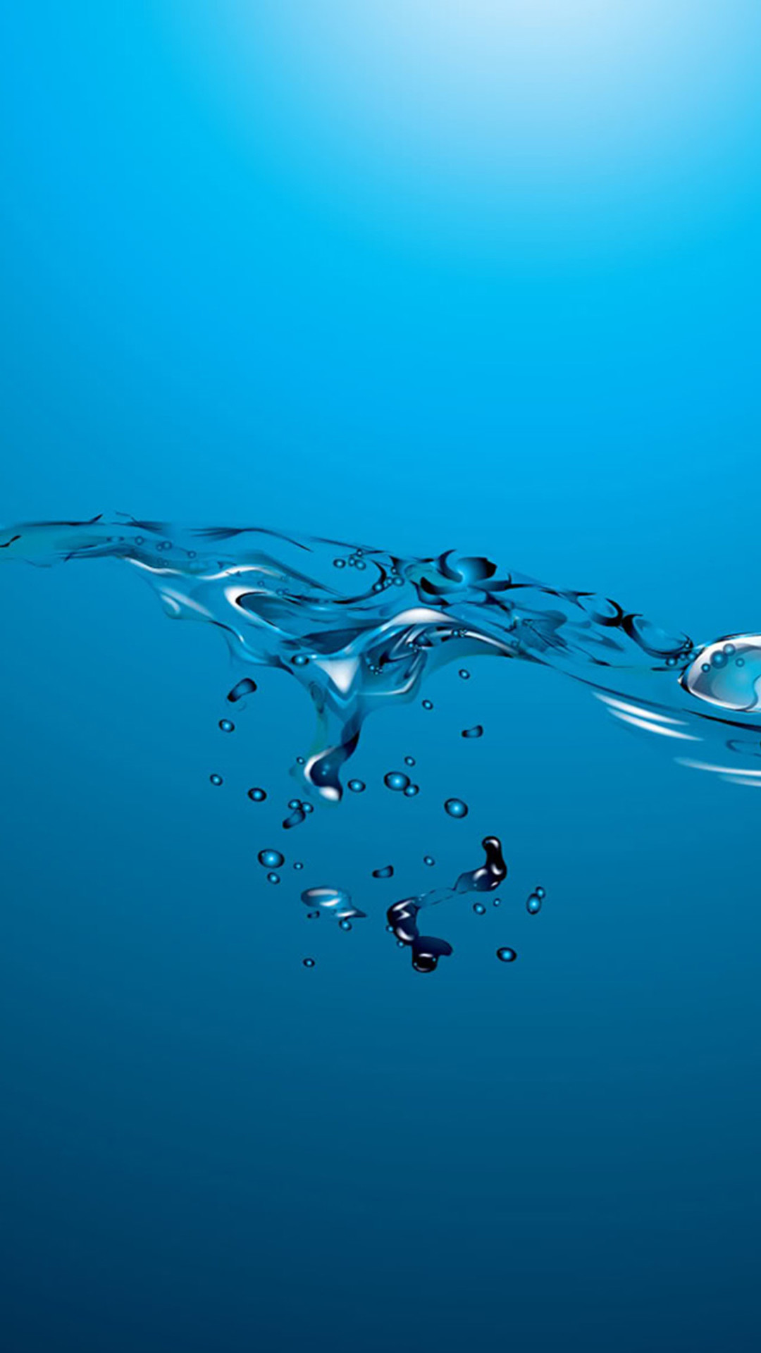 1080x1920 Abstract Ocean Water Splash iPhone 6 wallpaper