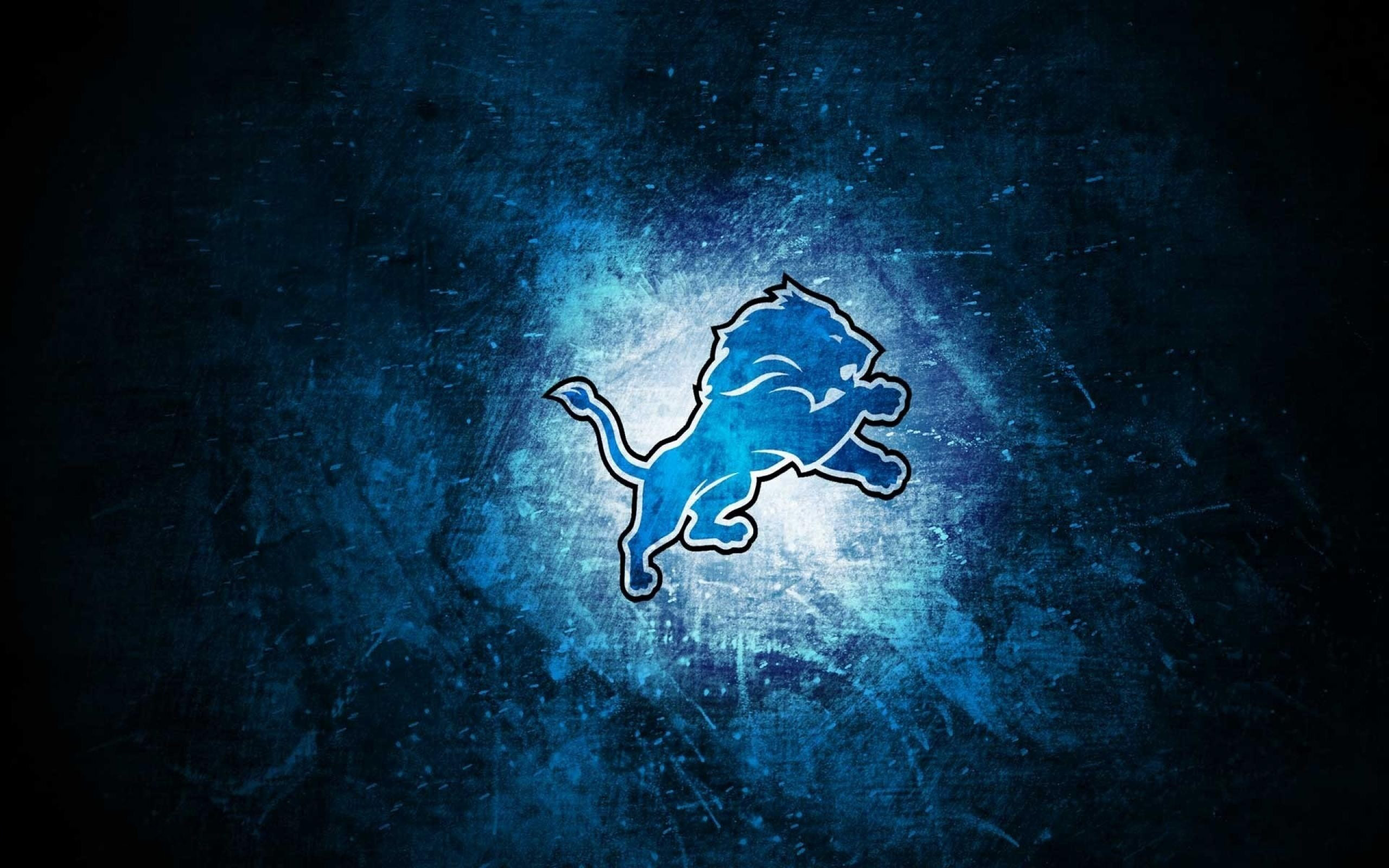 2560x1600 Detroit Lions 2014 NFL Logo Wallpaper