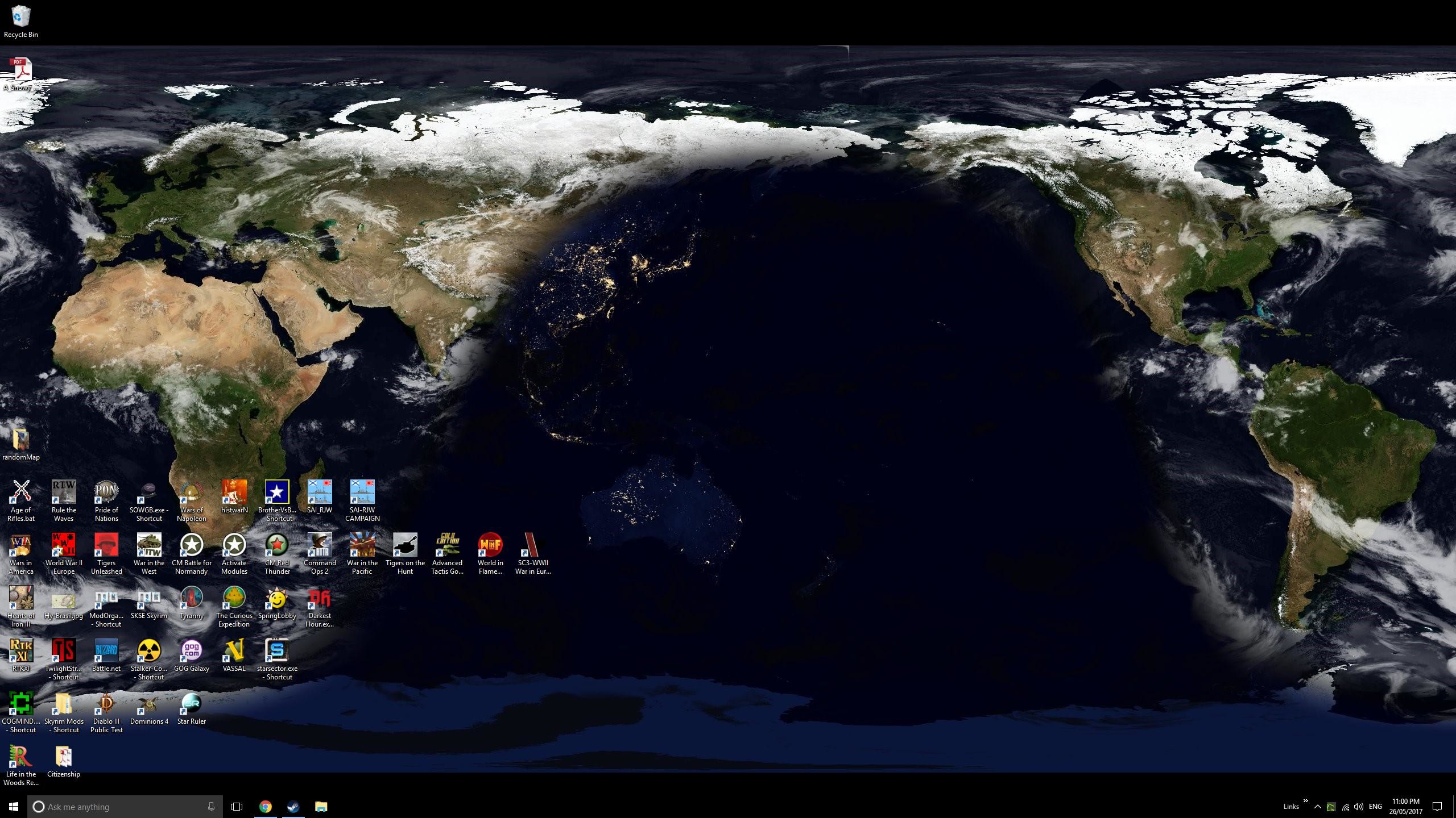 2560x1440 Desktop Earth is a wallpaper generator. It creates desktop backgrounds that  are accurate representations of the Earth. The imagery is based on NASA's  Blue ...