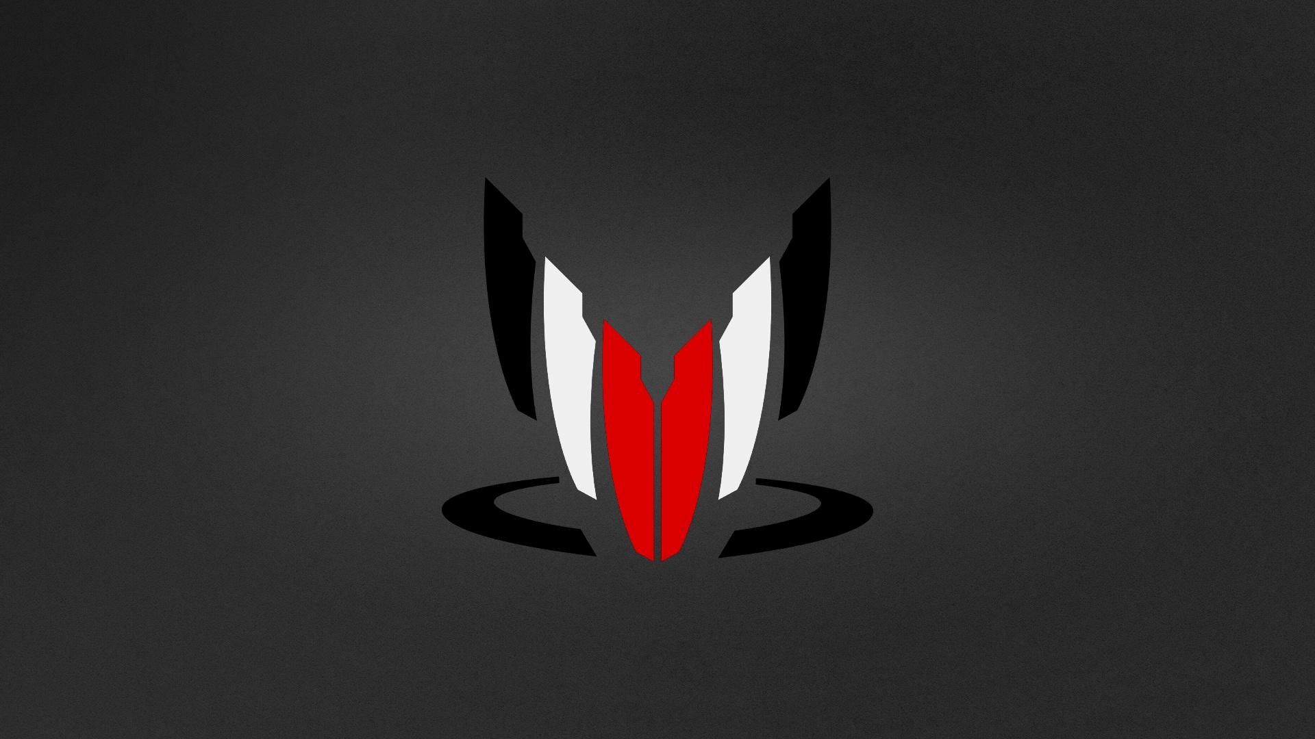 1920x1080 My brother made me a kickass wallpaper. Spectre logo with N7 colours, and  coming soon: Spectre logo with Cerberus colours.