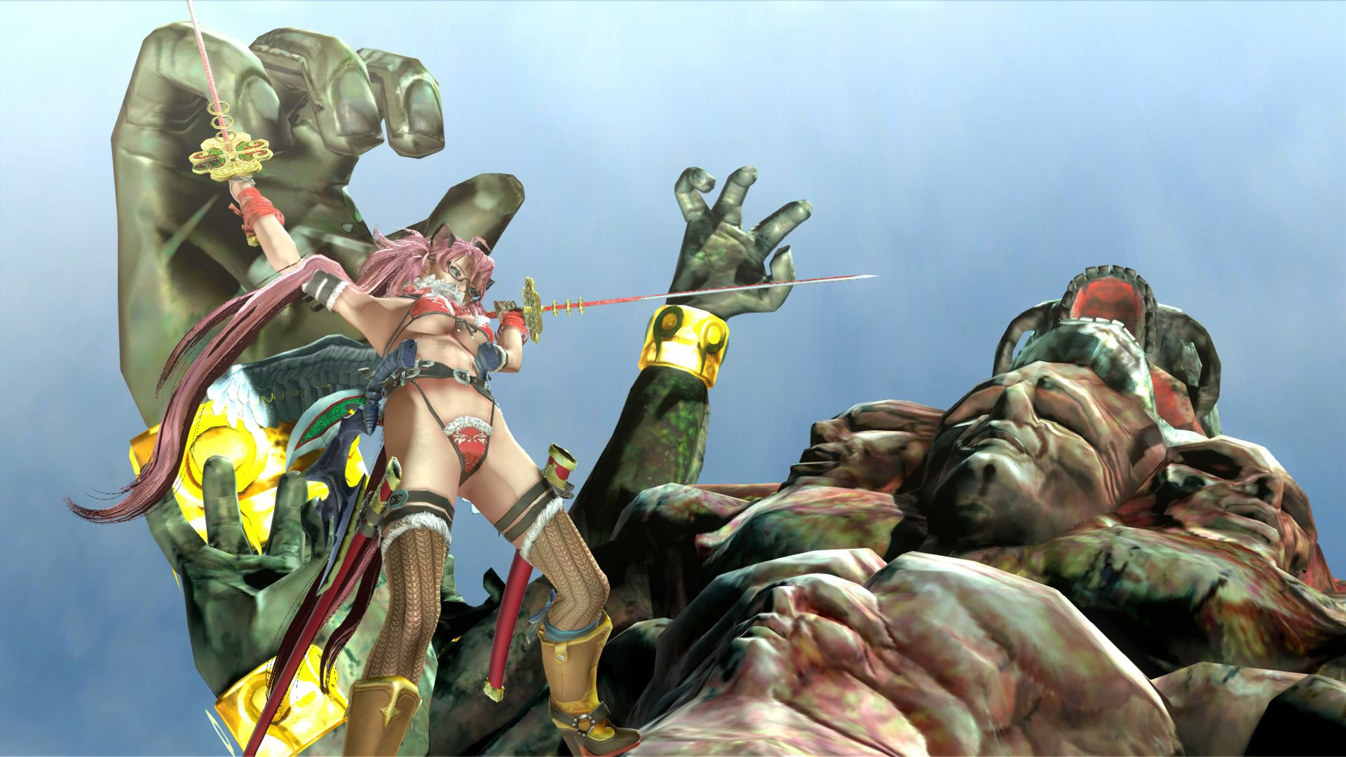 1920x1080 There's no better term to describe Onechanbara Z2: Chaos than “button  masher.” A number of character action titles can be played where you don't  need a ton ...