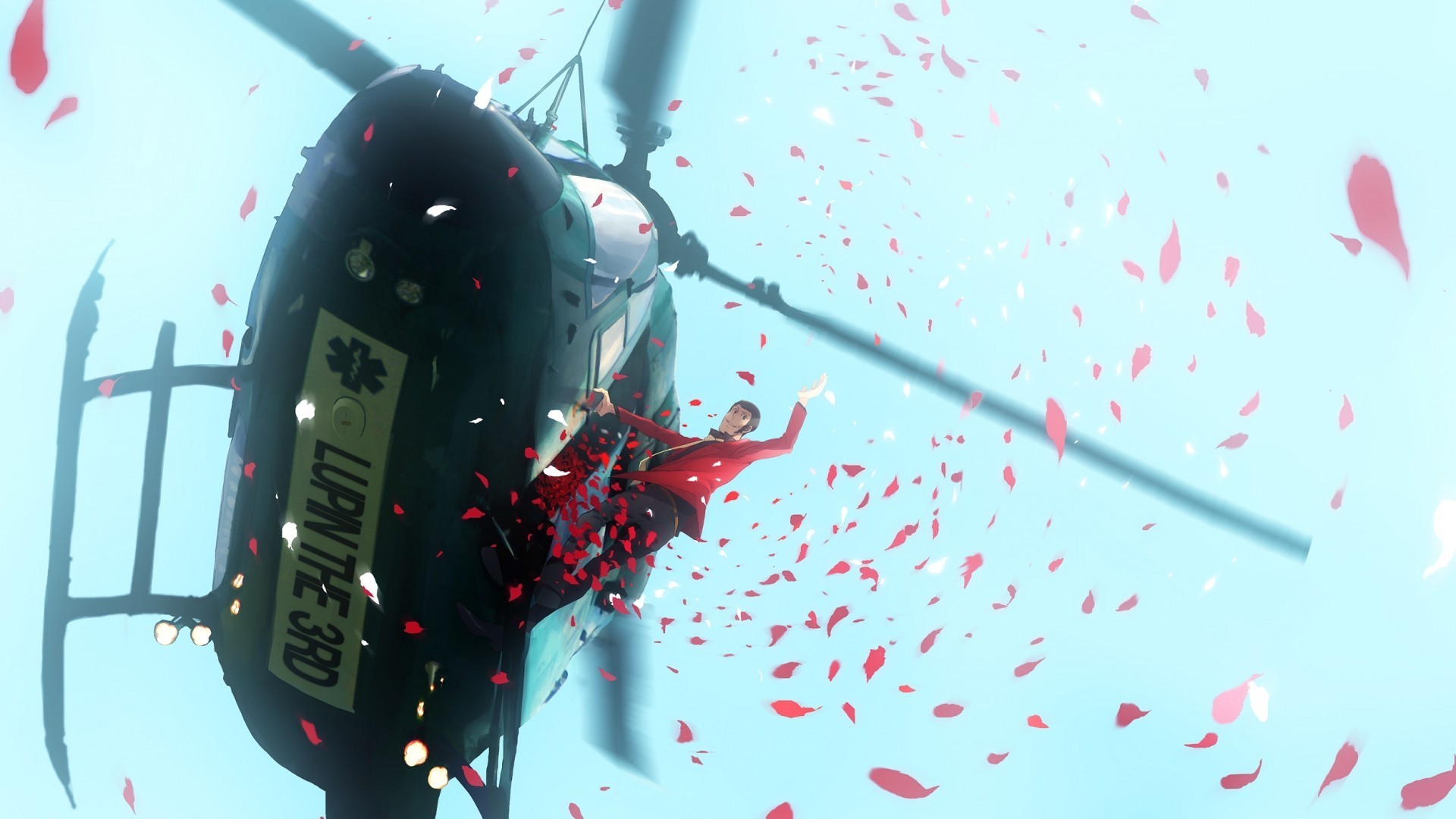 1920x1080 Lupin The Third, Lupin Iii Arsene, Helicopter