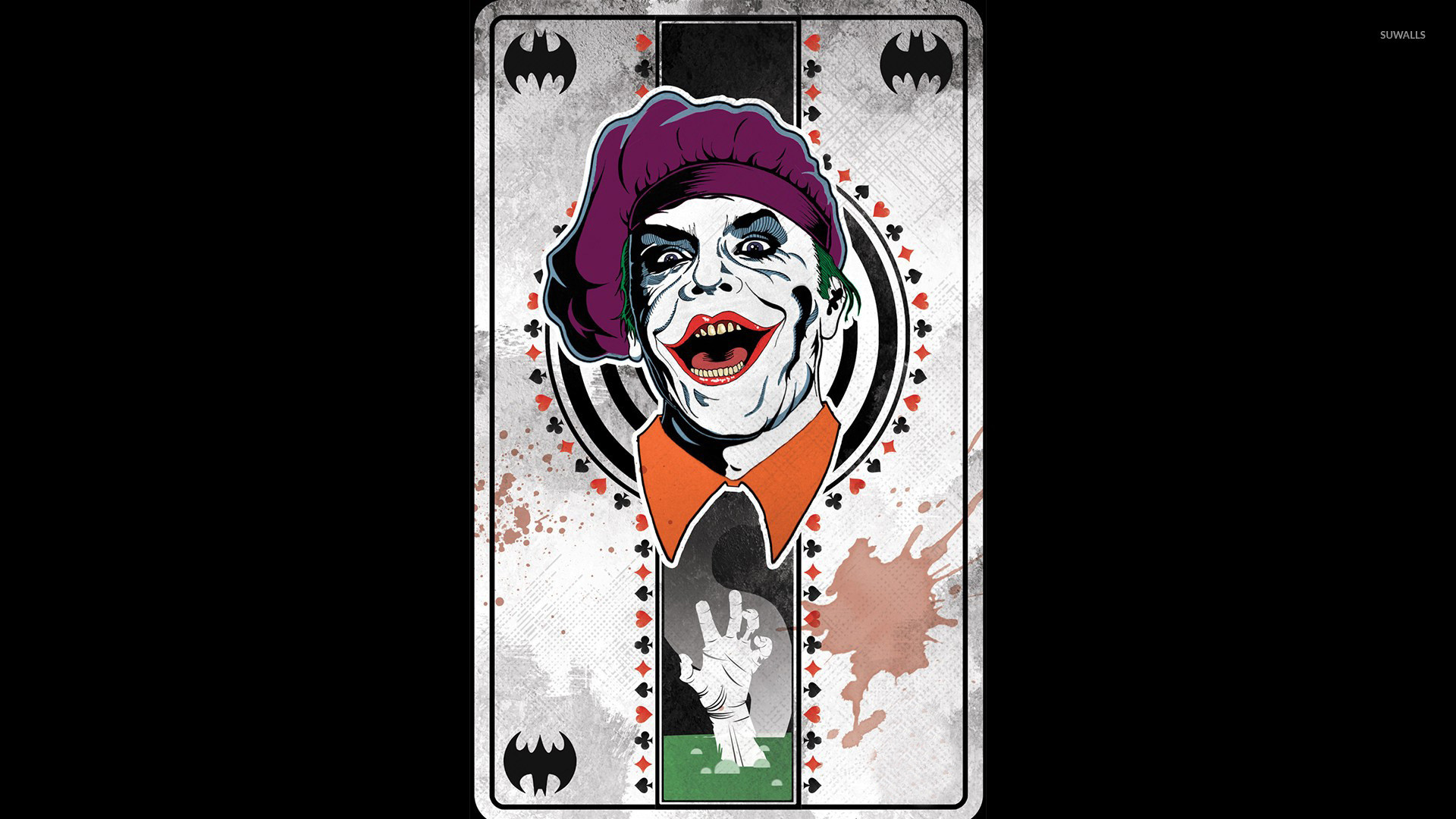 1920x1080 Joker card wallpaper