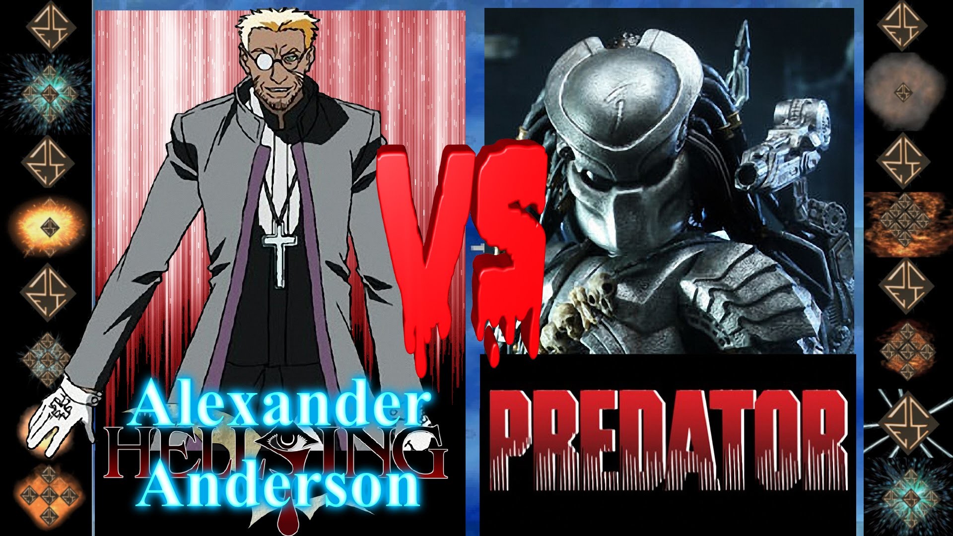1920x1080 Alexander Anderson (Hellsing Ultimate) vs the Predator (Dark Horse Comics)  Ultimate Mugen Fight - YouTube