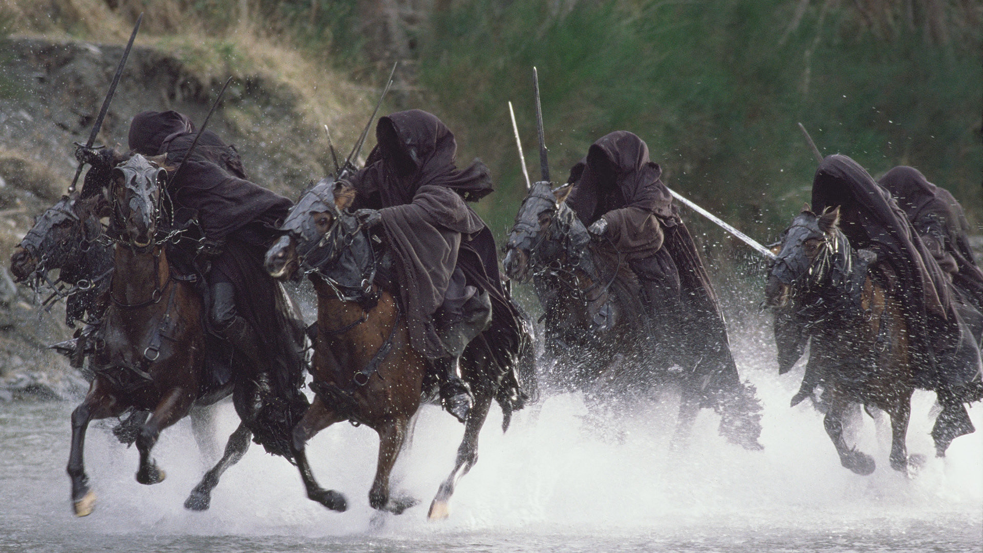 1920x1080 Horses Movies Nazgul Ringwraith The Fellowship Of Ring Lord Rings Weapons