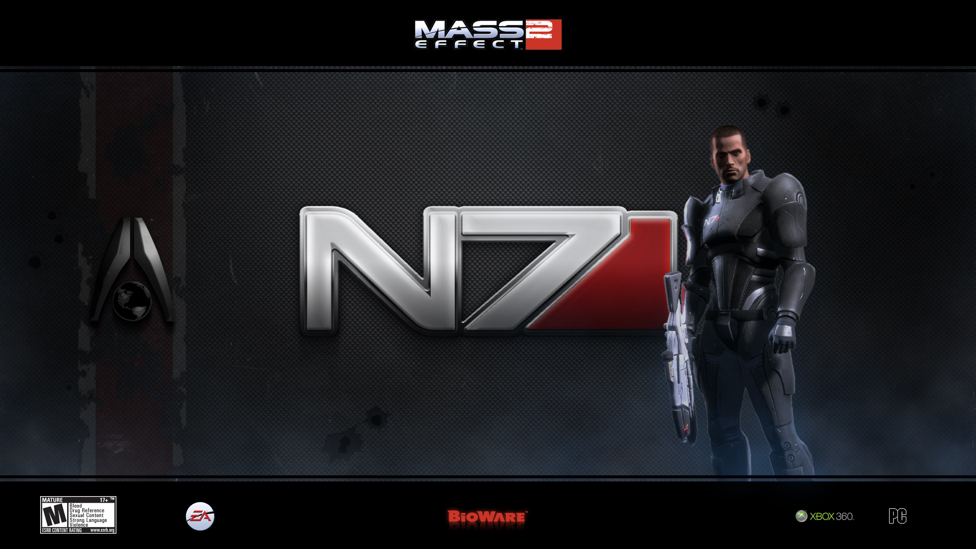 1920x1080 Mass Effect N7 wallpaper