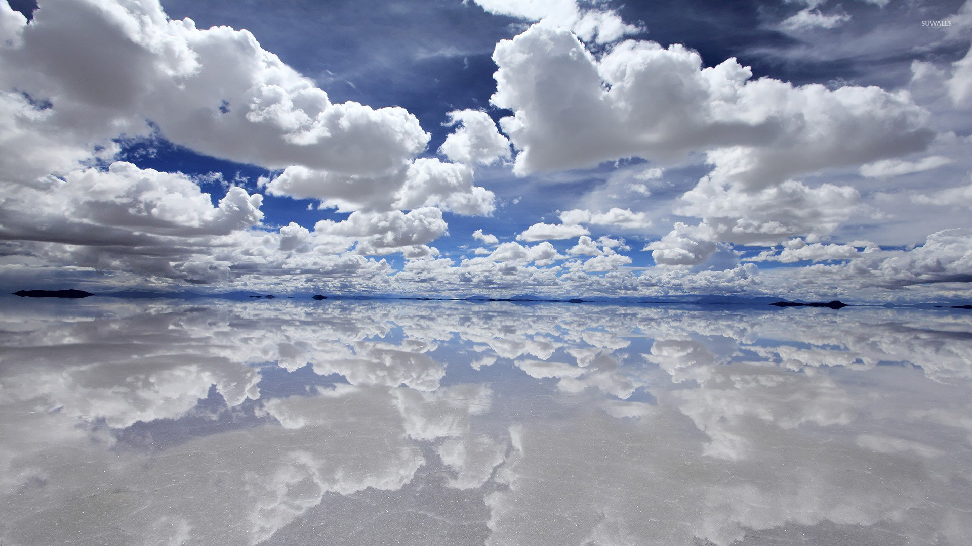 1920x1080 Cloud reflections in water wallpaper  jpg