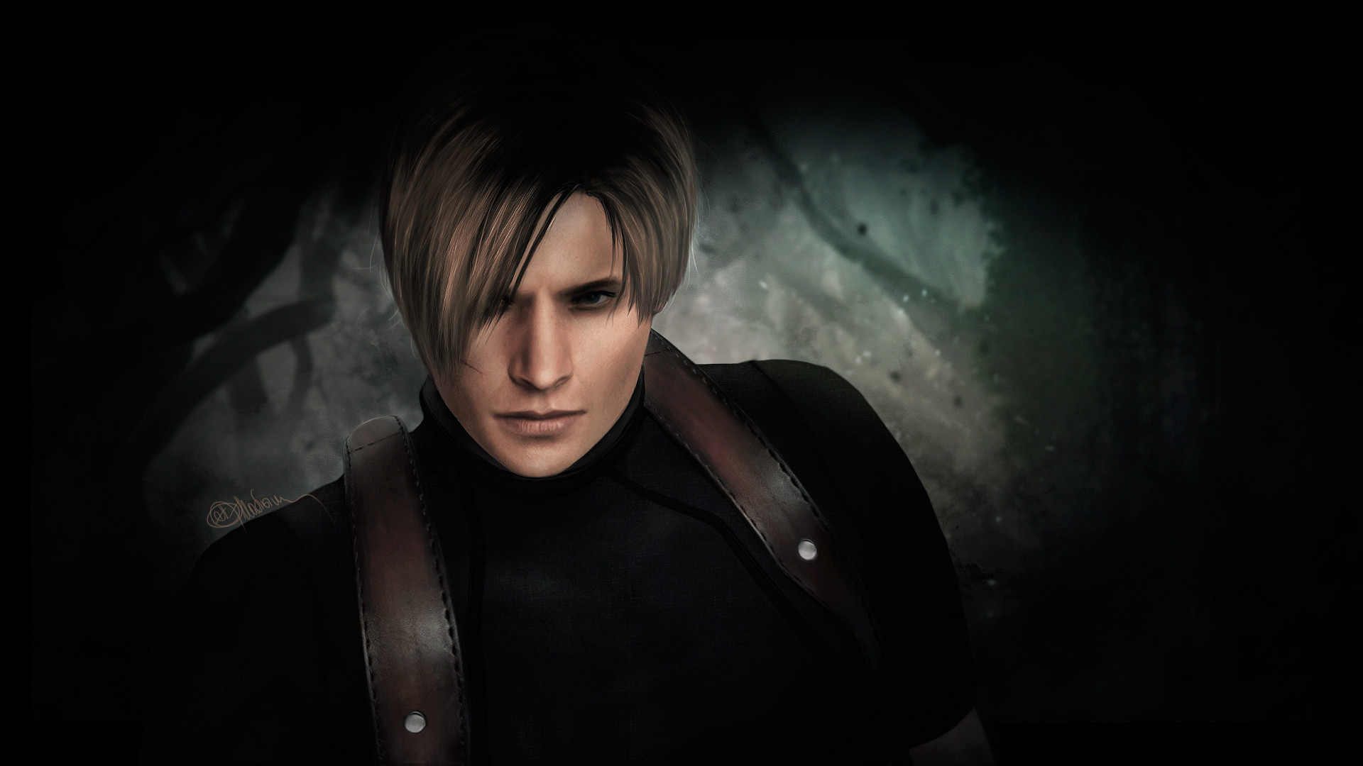 1920x1080 ... Resident evil 4, Photorealistic Leon Kennedy by push-pulse