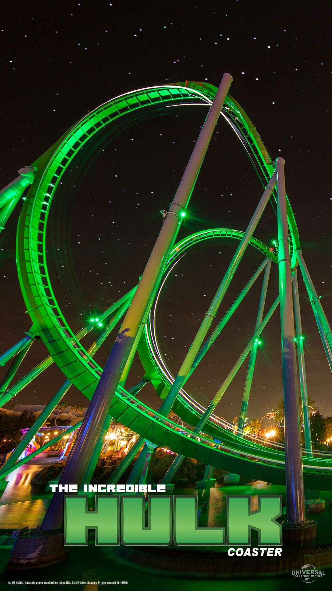 1080x1920 Enjoy the Rush of The Incredible Hulk Coaster With These Wallpapers