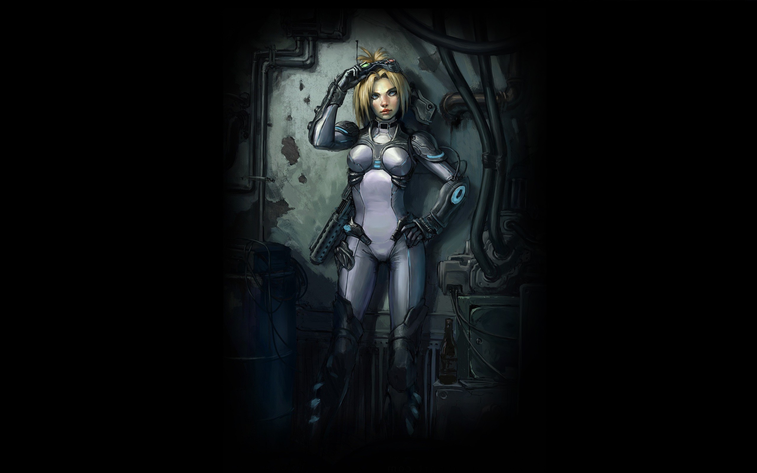 2560x1600 Starcraft Ghost Resting Wallpapers HD / Desktop and Mobile .