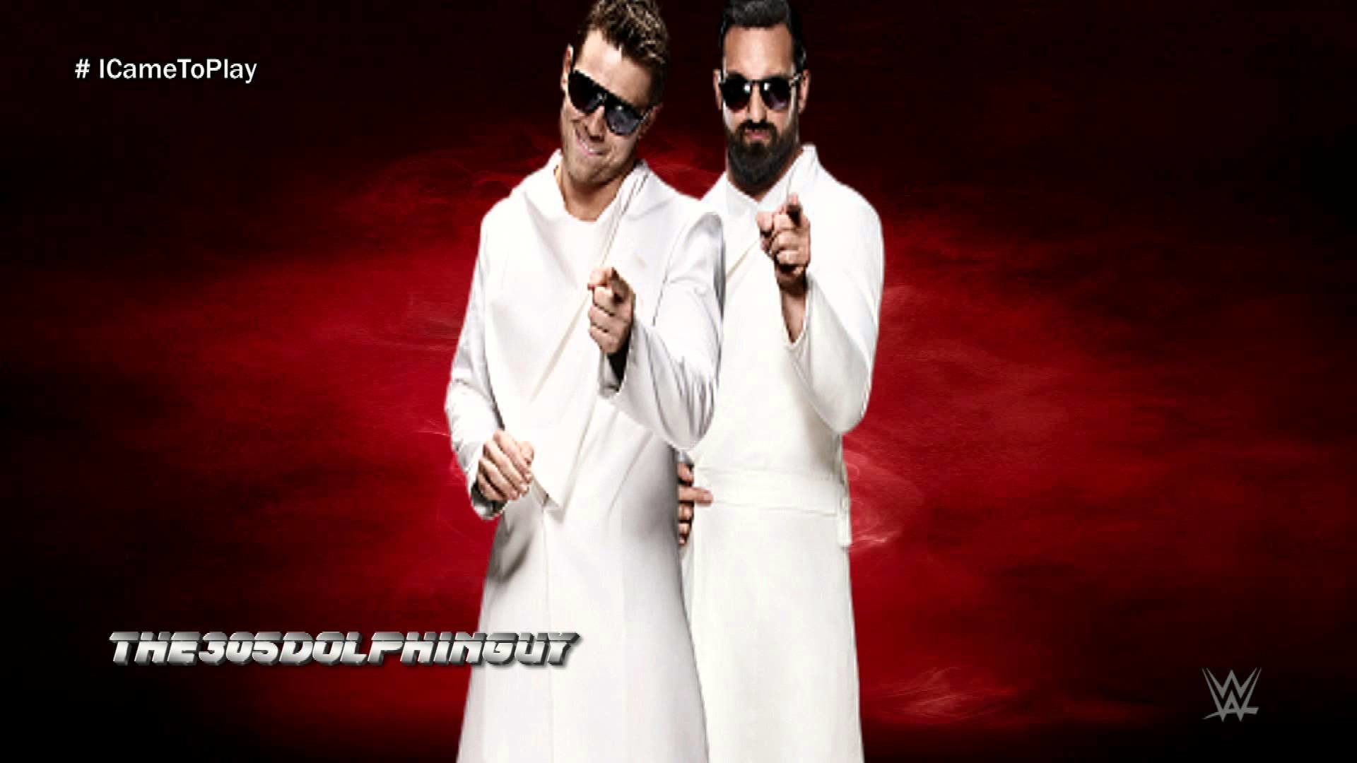 1920x1080 #WWE: The Miz & Damien Mizdow 1st Theme - I Came to Play (HQ + Hollywood  Intro + Arena Effects)