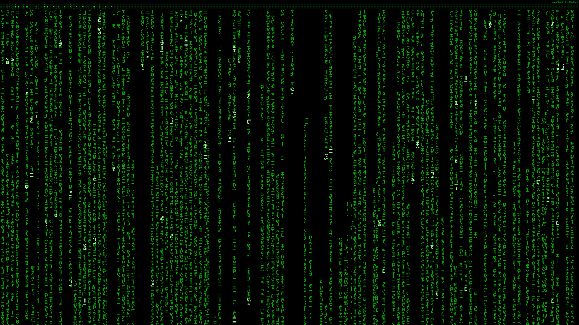 1920x1080 The Matrix Trilogy Screensaver