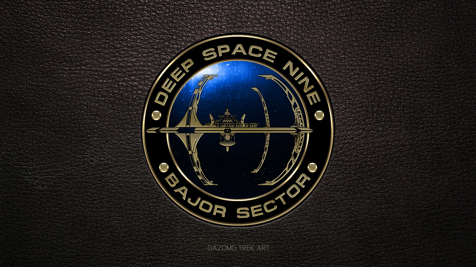 1920x1080 ... Star Trek Deep Space Nine logo DS9 by gazomg