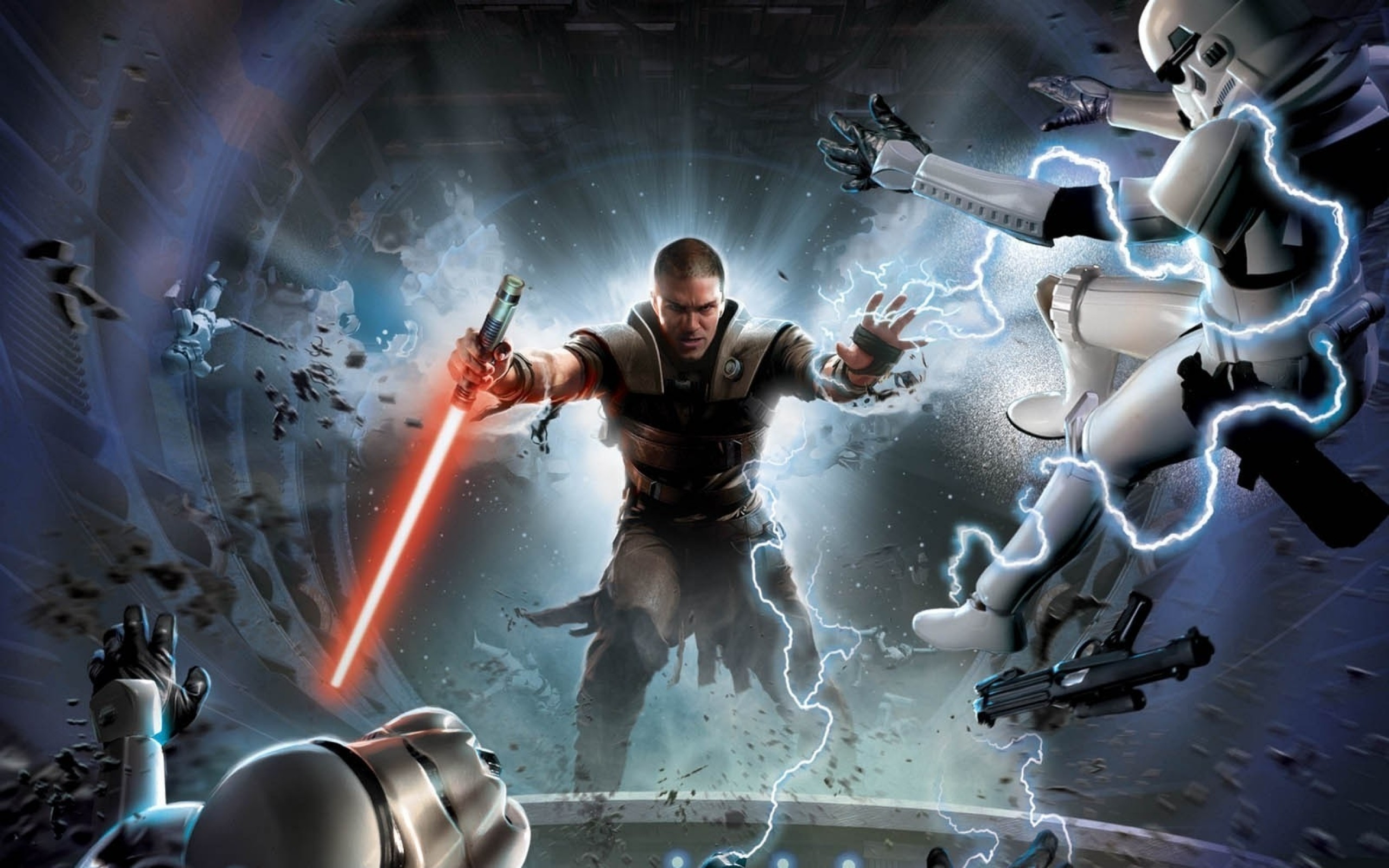 2560x1600 star wars video games stormtroopers sith starkiller kotor Wallpaper HD
