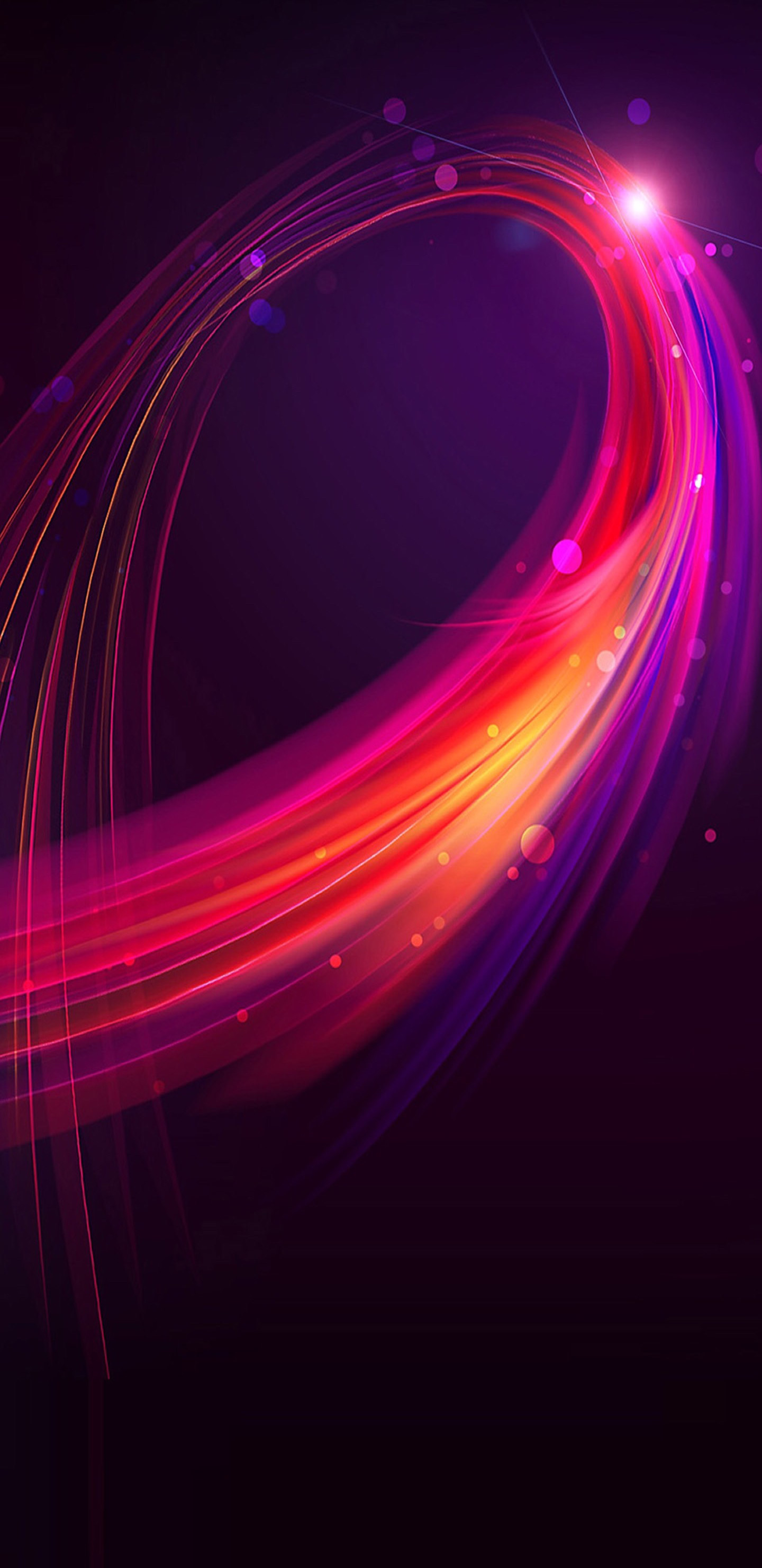 1440x2960 Blue, red, purple, minimal, abstract, wallpaper, galaxy, clean,