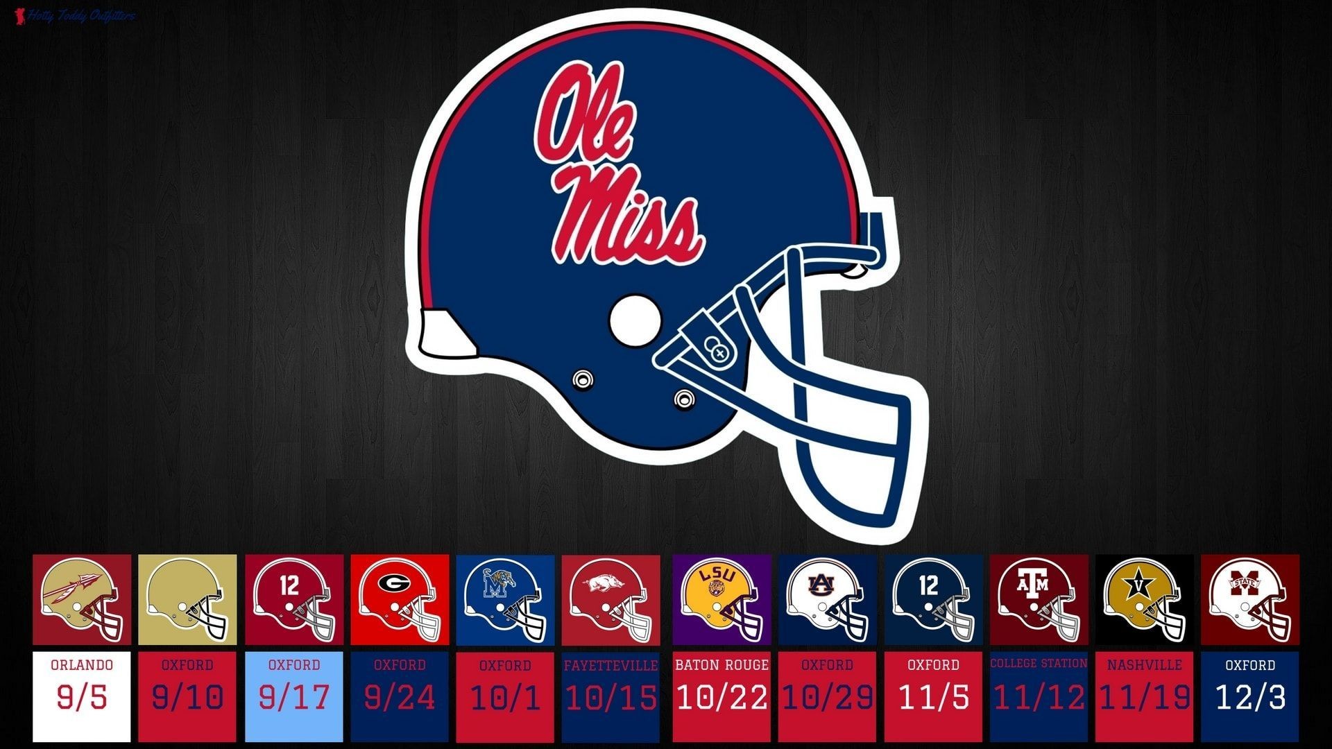 1920x1080 2016 Ole Miss Rebels Football Schedule – Ole Miss Rebels Navy Blue Helmet Desktop  Wallpaper