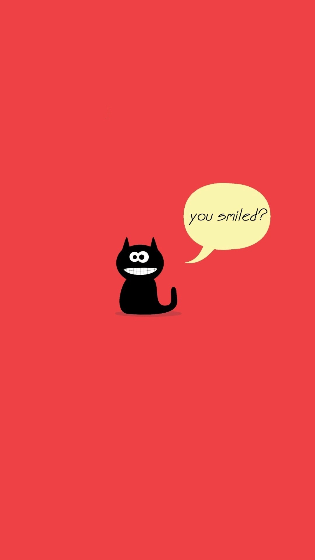 1080x1920 Black-Cute-Smile-Cat-Tap-to-see-more-funny-cartoon-iPhone-backgrounds -and-fondos-mo-wallpaper-wp4003396