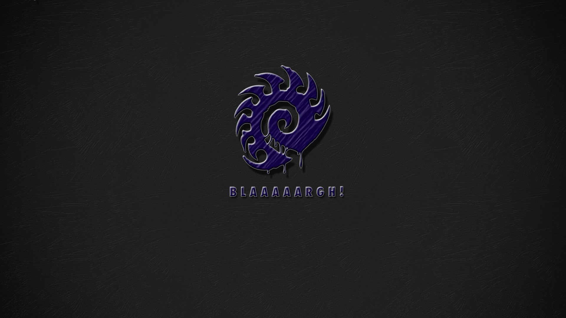 1920x1080 Inspired by the Protoss wallpaper I decided to try make one for Zerg.