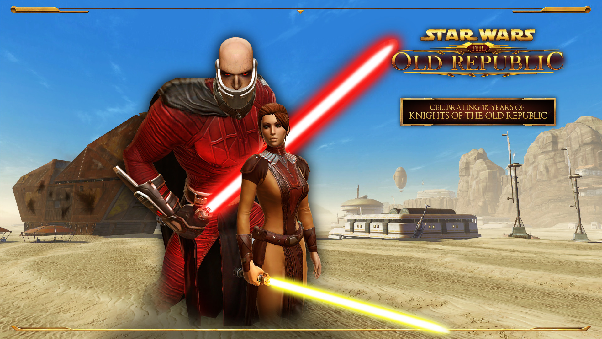 1920x1080  Patch de Star Wars : Knights of the Old