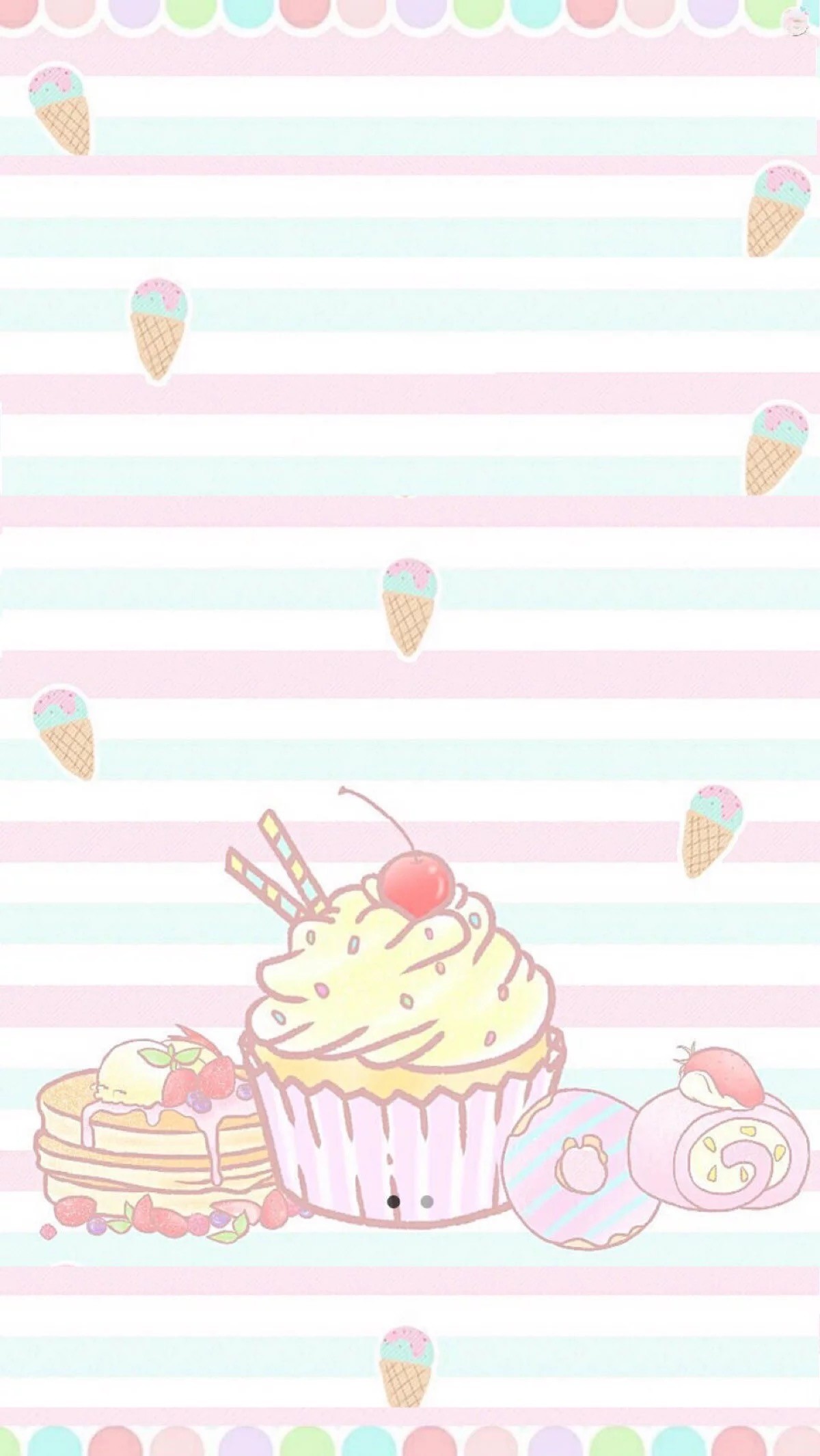 1200x2132 Iphone Wallpapers, Android, Kawaii, Cupcakes, Wallpapers, Funds