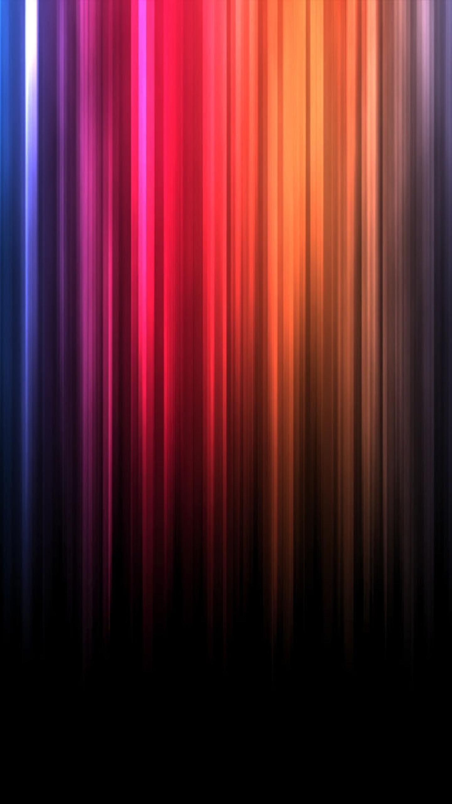 1440x2560  Wallpaper lines, vertical, colorful, bright, shadow